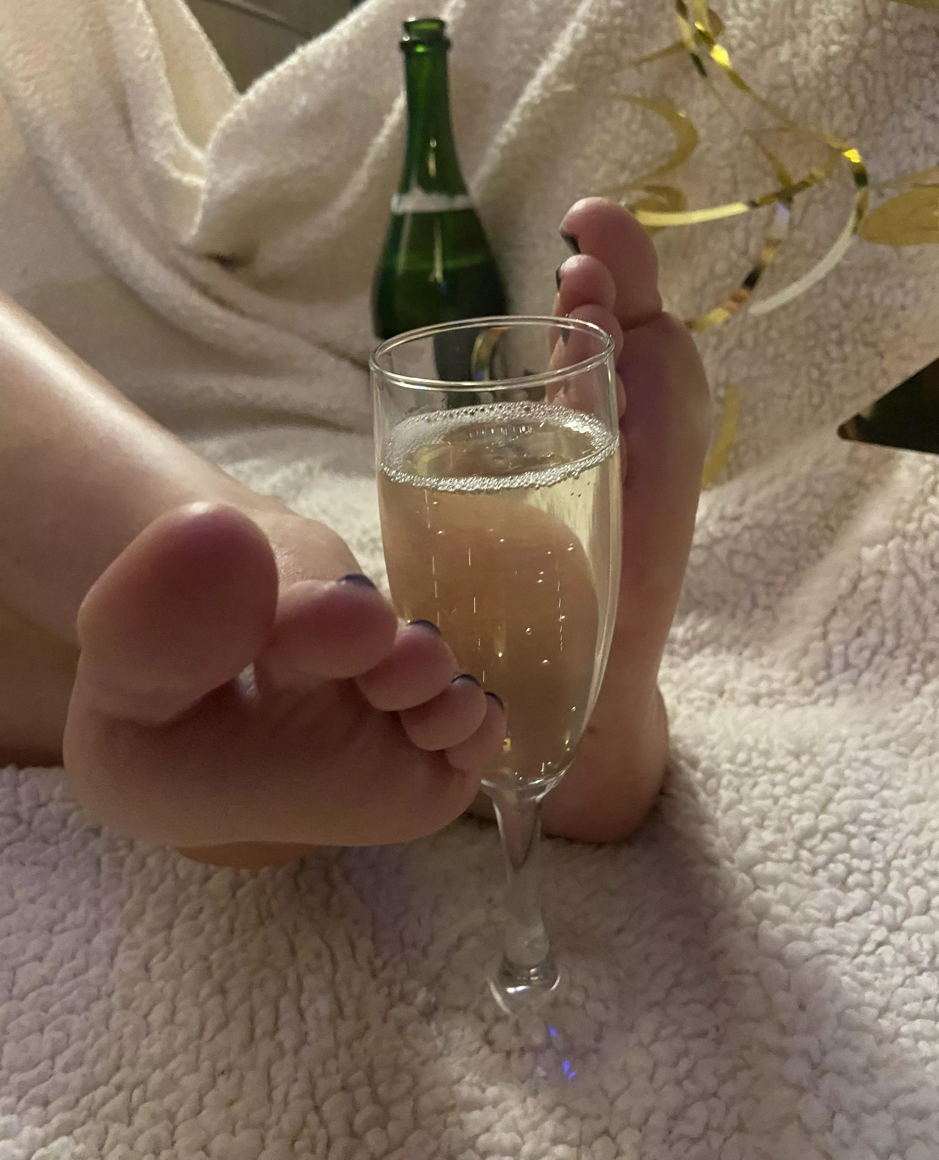 Would you like my feet in your face this new year? posted by higharchfeet11