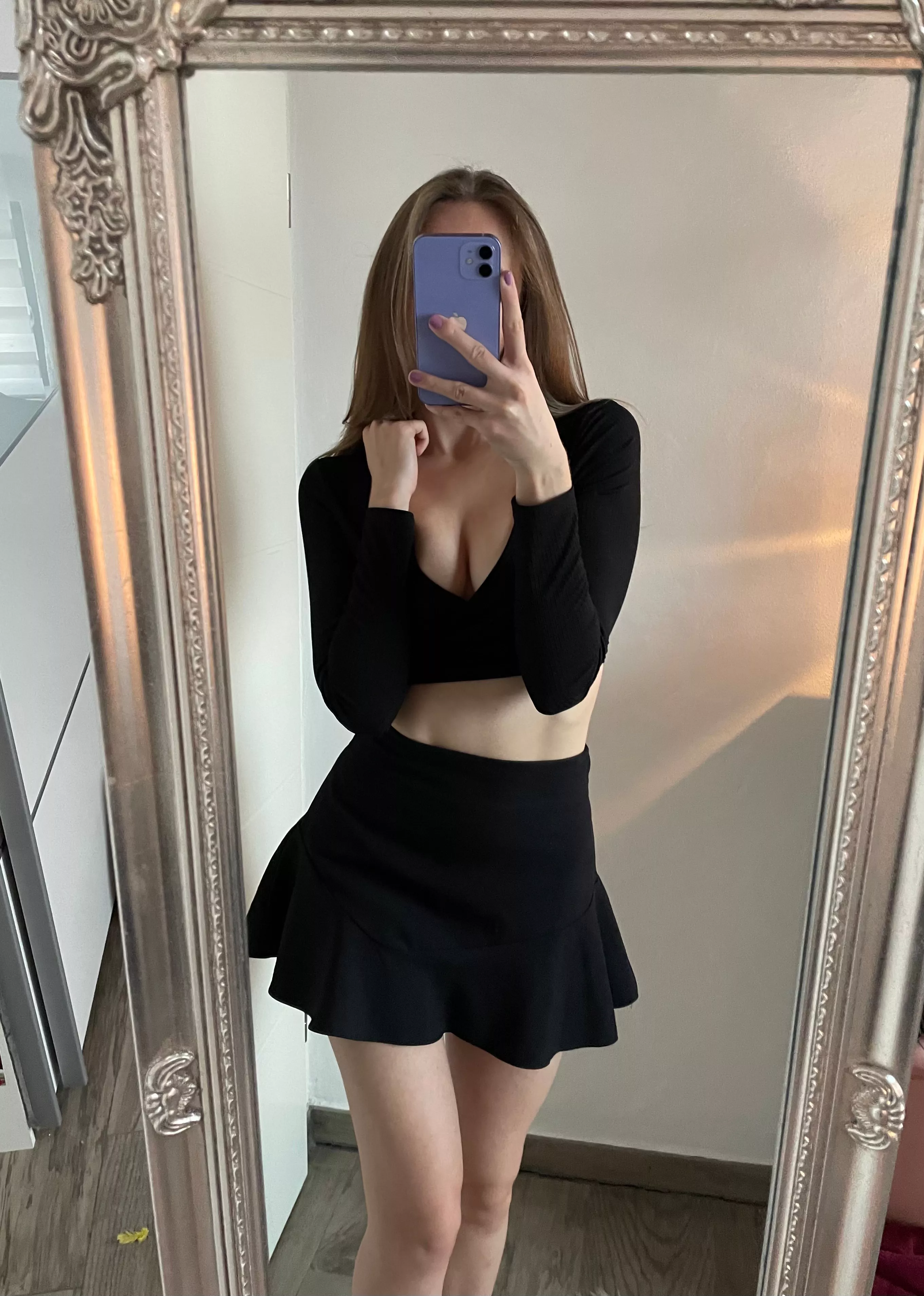 would you like to get a peak under my skirt? ðŸ¤­ posted by lovelyletiicia