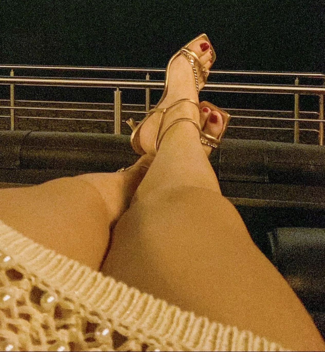 Would you like to massage my feet at the movies? posted by GigiAndersen