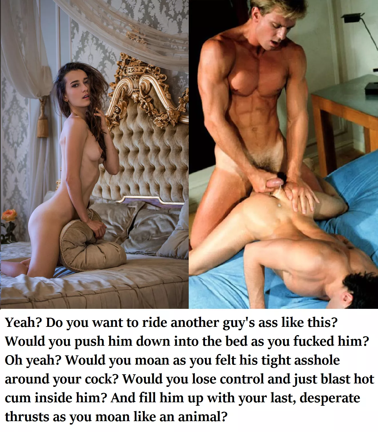 Would you moan like an animal? posted by bothbicurious