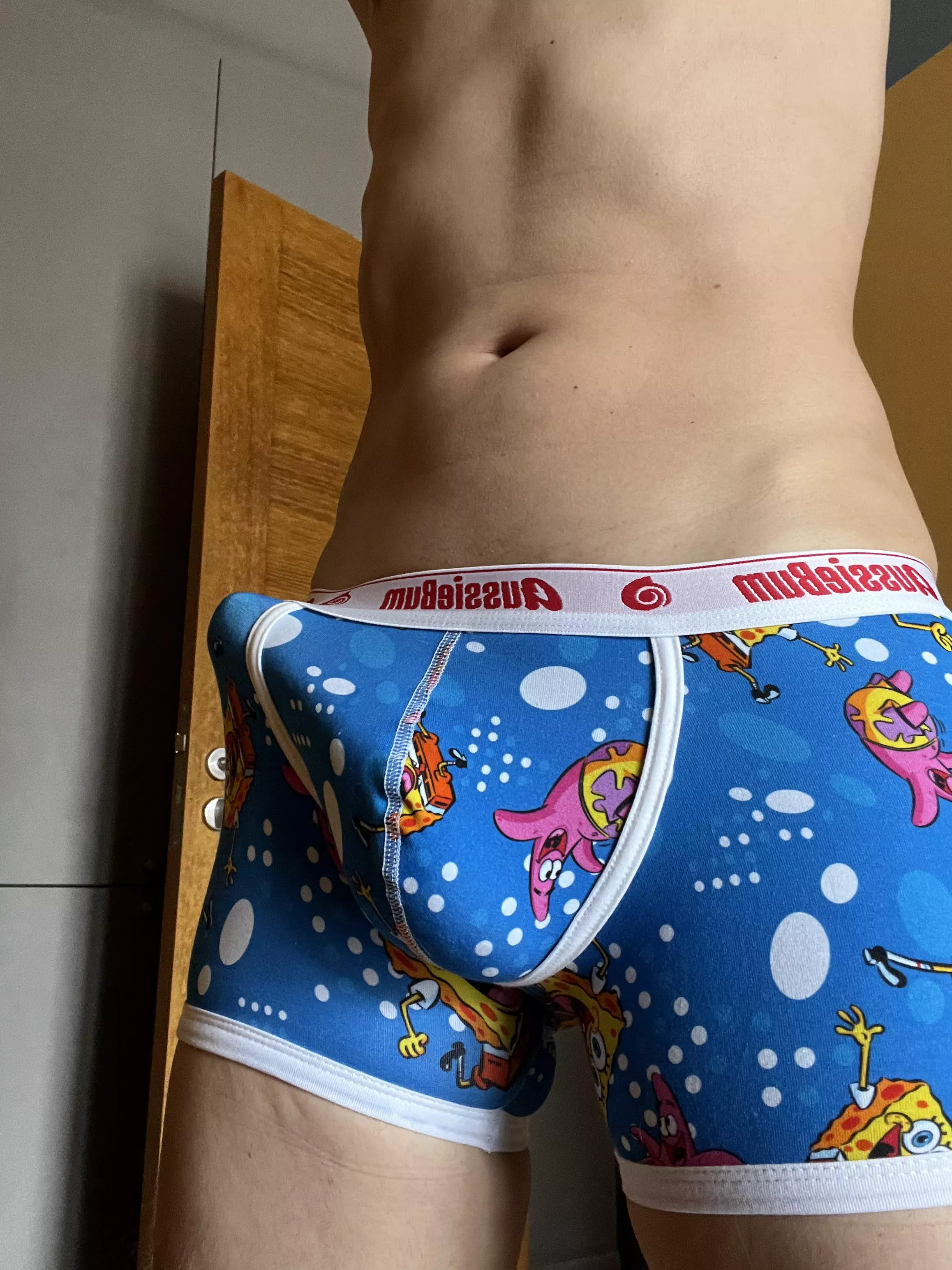 ðŸŒˆðŸŒˆ Would you prefer to choke on this monster ðŸ† or to ðŸ’¦ by it? And Aussiebum SpongeBob boxers make it extra ðŸ”¥ðŸ”¥ posted by realdupel