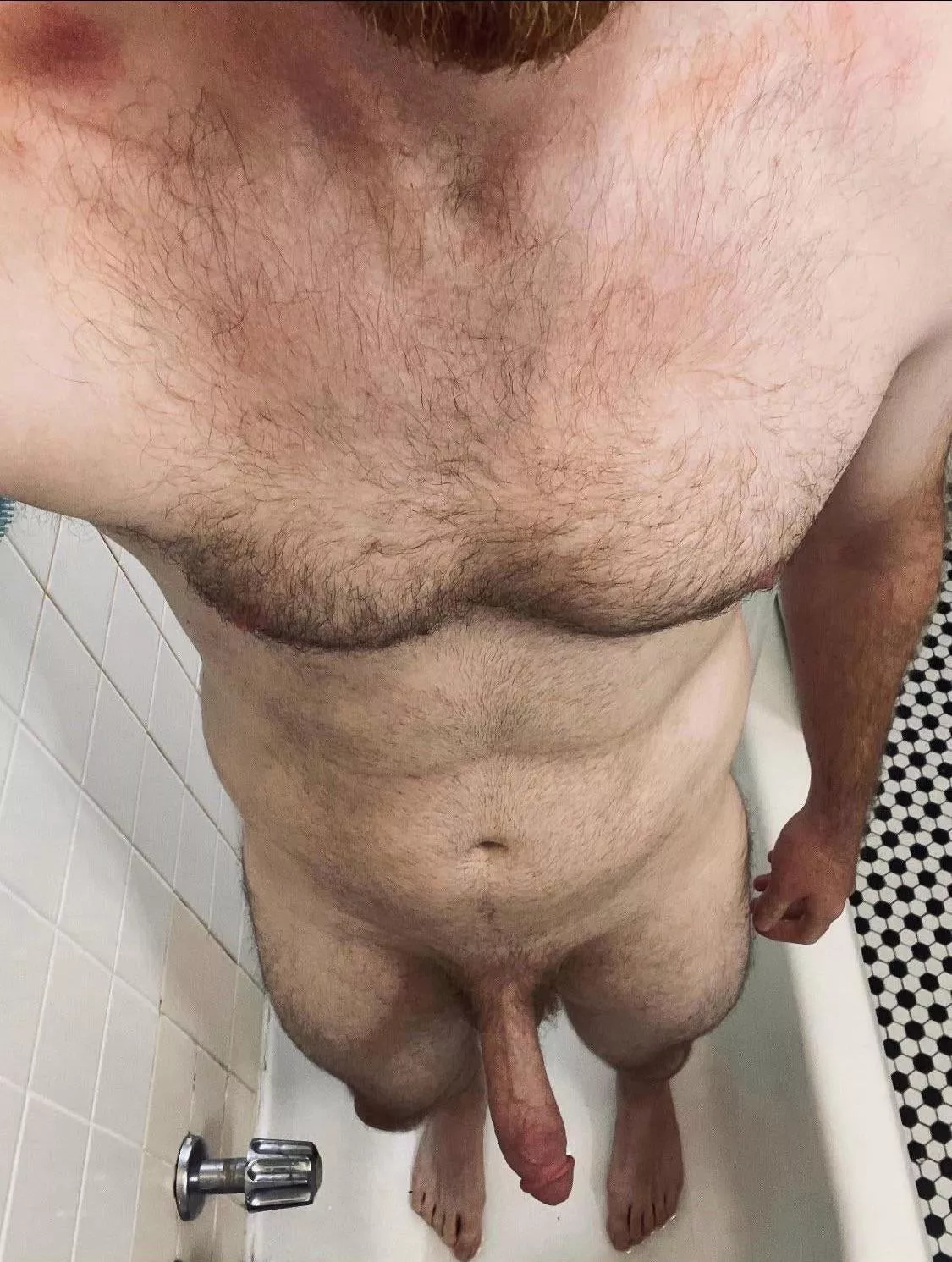 Would you prefer to shower bent over, or on your knees? posted by MrSeymour_Butts