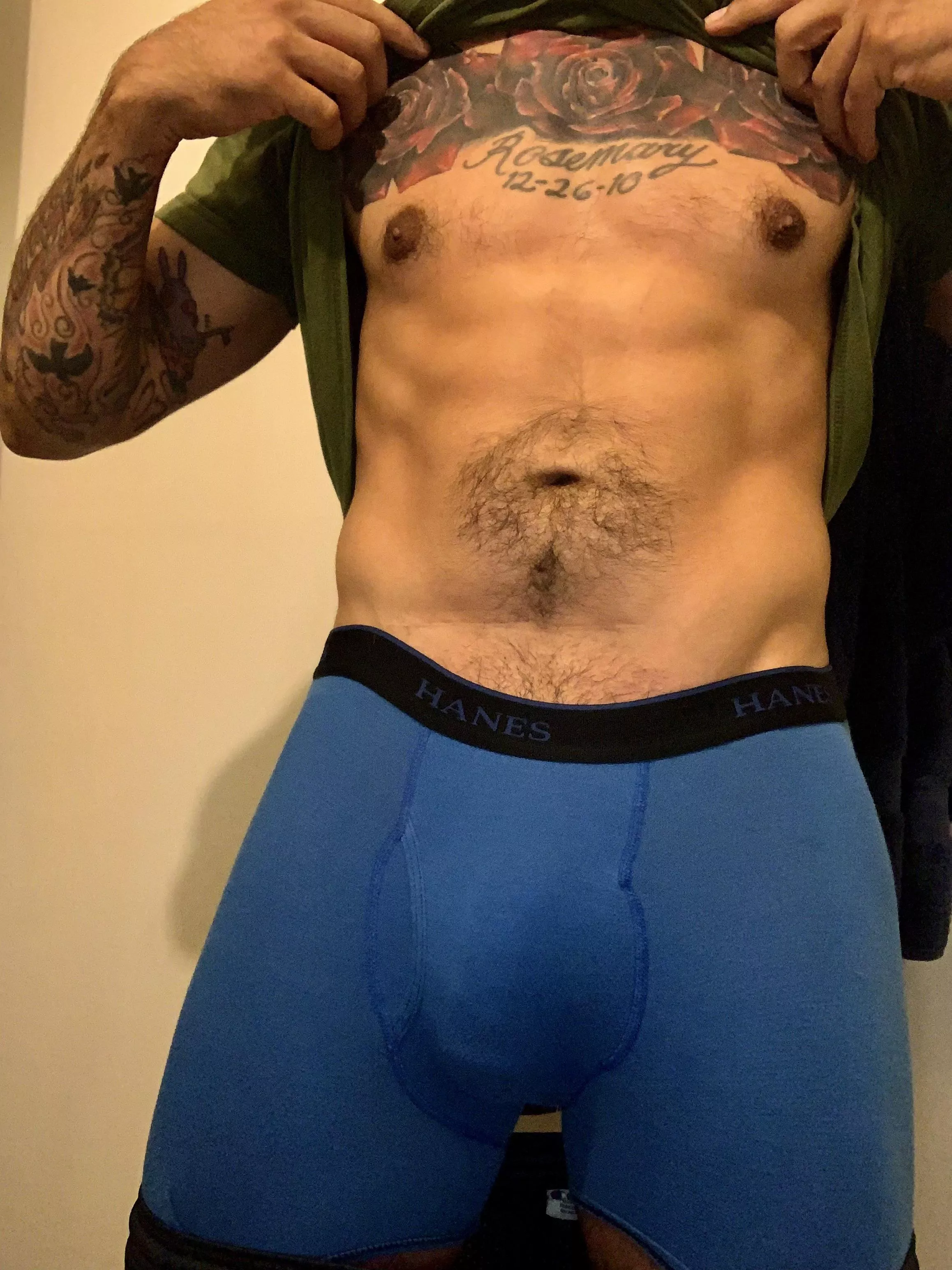 Would you pull them down to play with it? 🍆 posted by PiercedPapi777