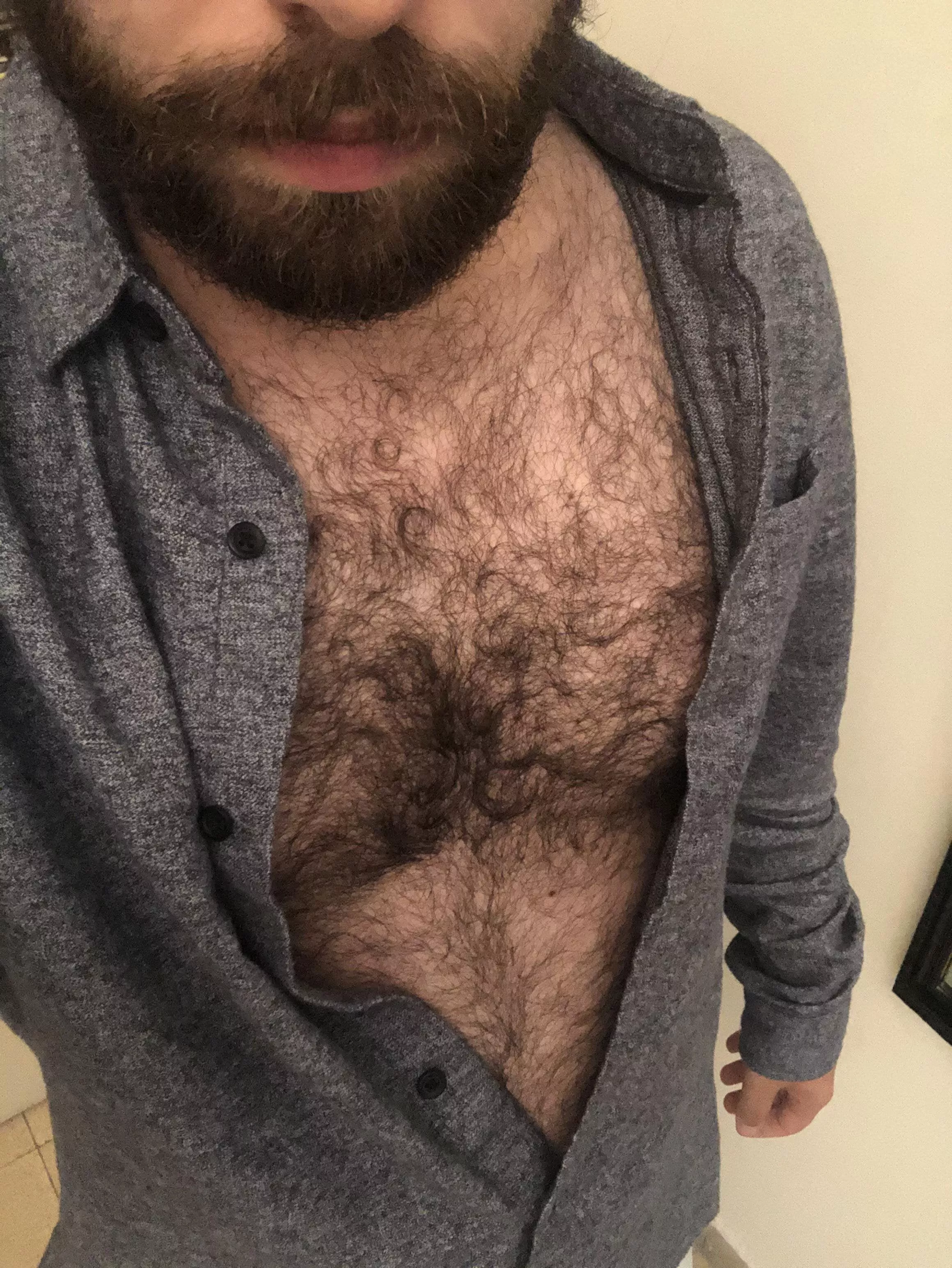 Would you rub my chest? posted by geva1234