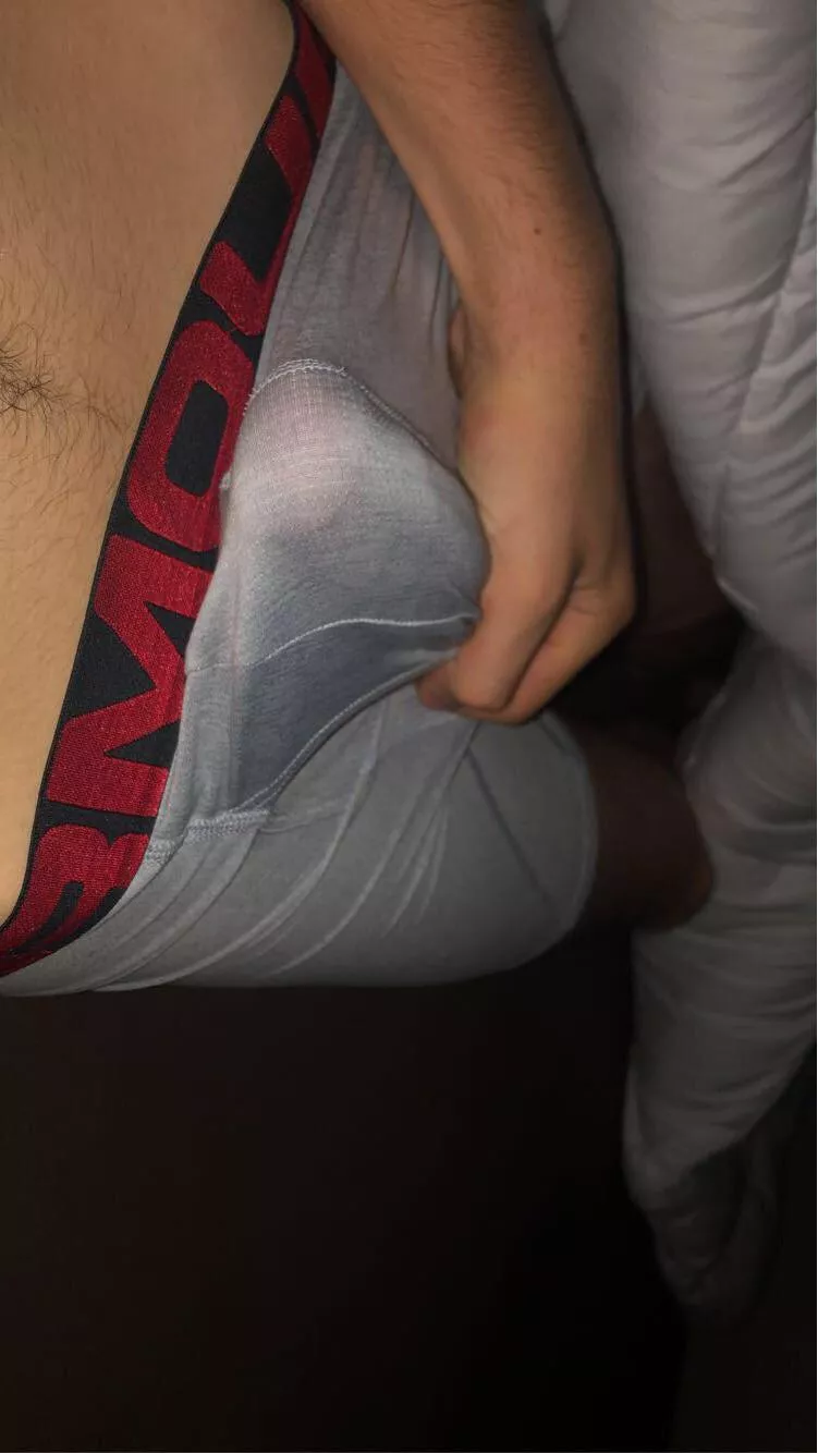 Would you rub my morning bulge? posted by sadboycad