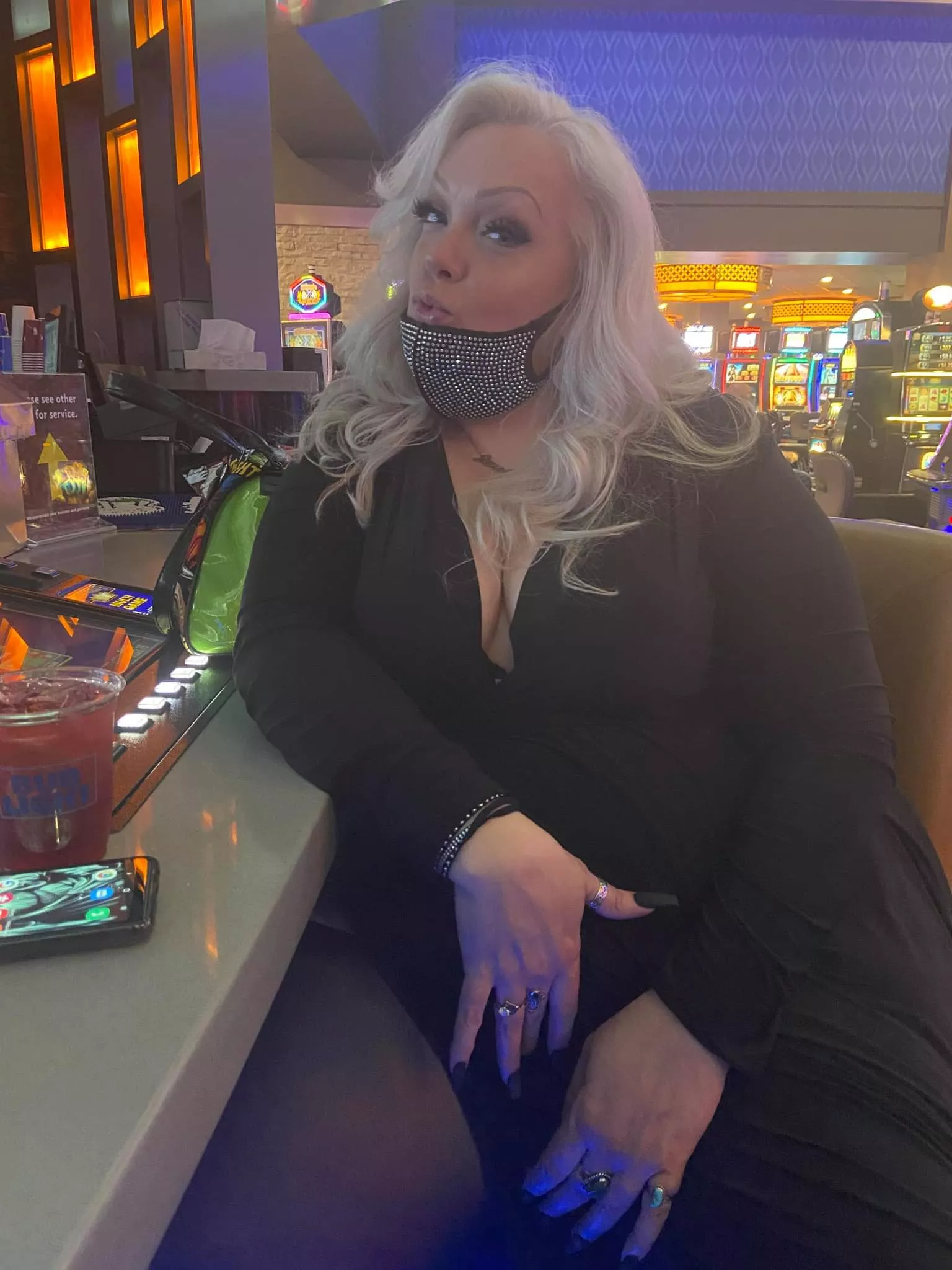 Would you say hello if you saw me at the bar? posted by curvybarbietoo