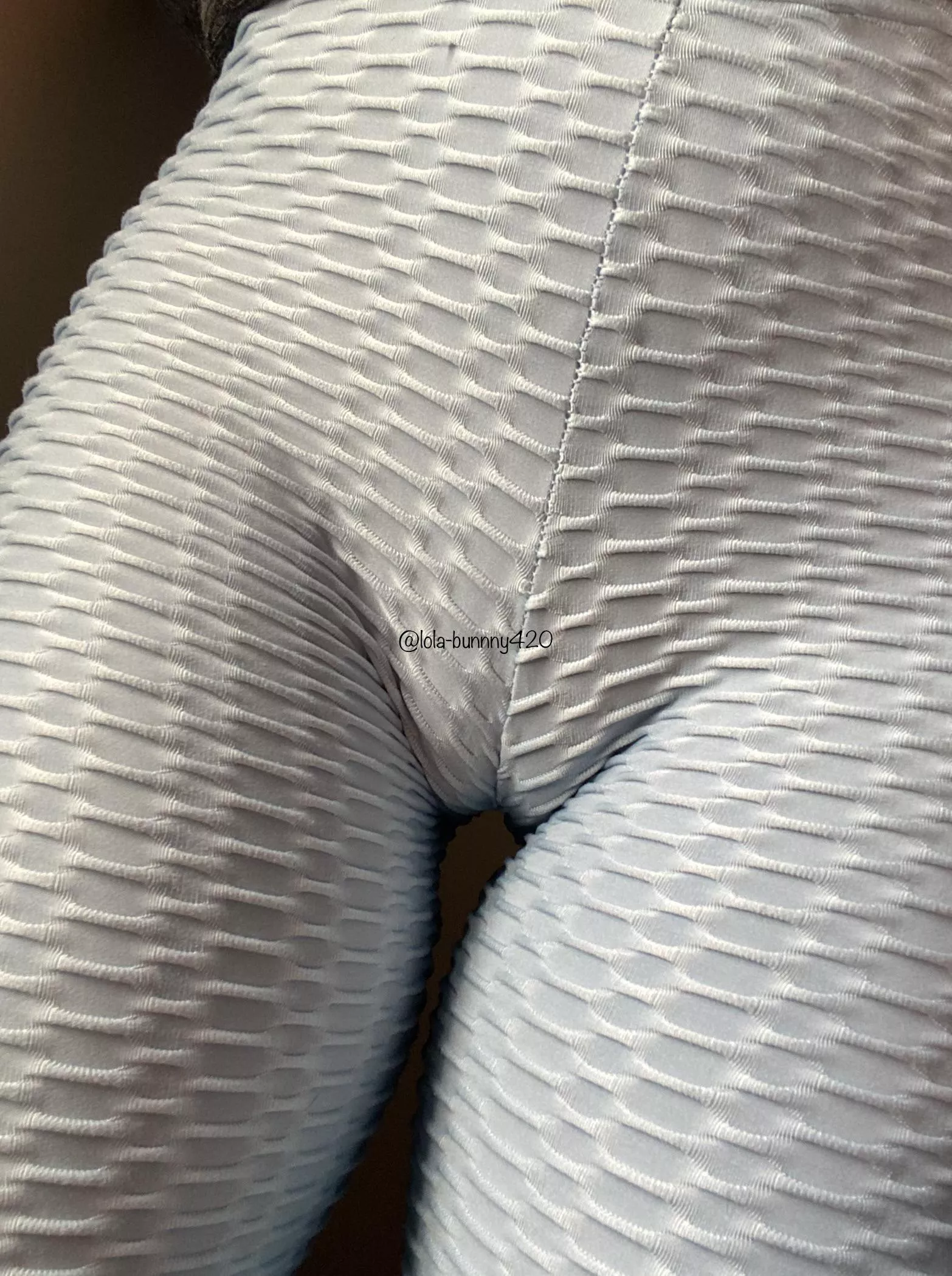 Would you stare at my cameltoe? posted by lola-bunnny420