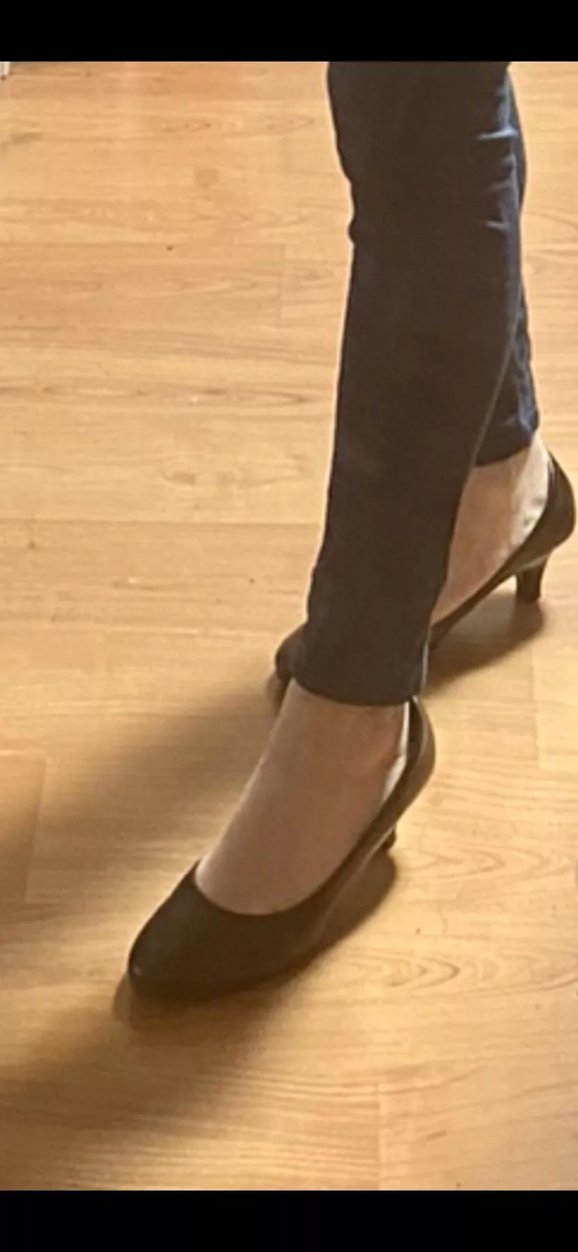 Would you still fancy me in kitten heels? posted by lily202198