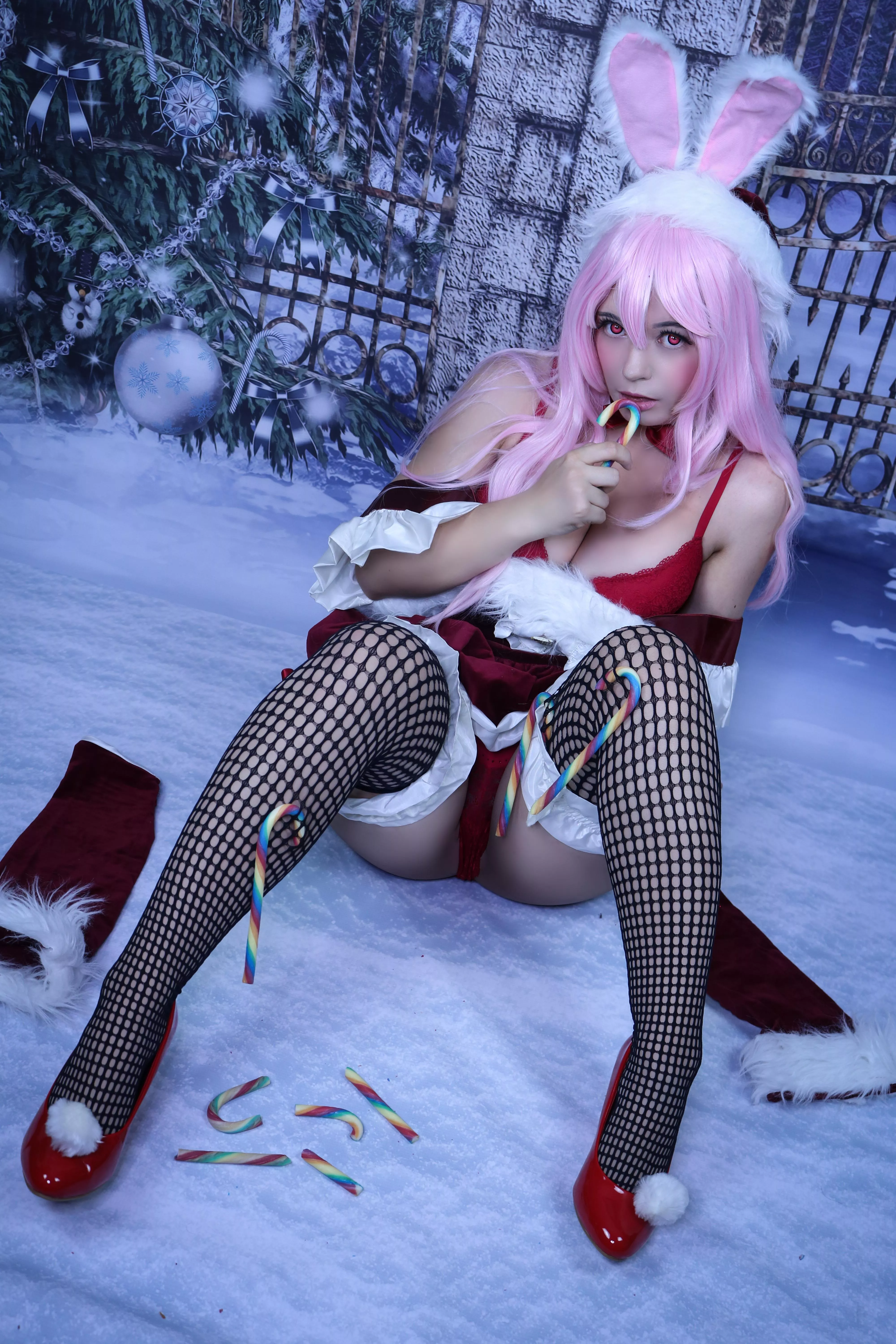 Would you take a candy cane from Sonico? (By Lysande) posted by Gunaretta