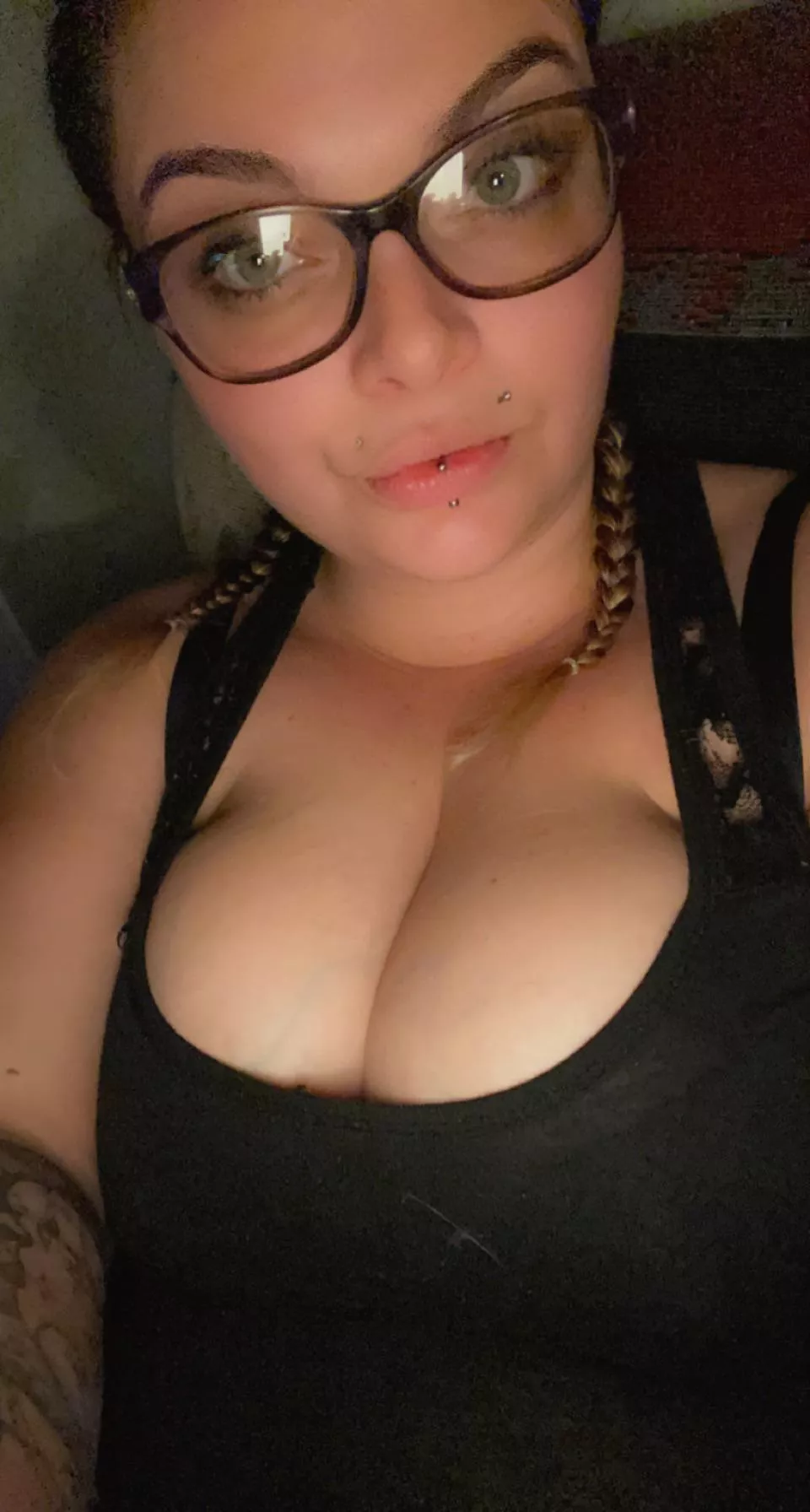 Would you think I was a hot librarian with these glasses and that busty chest? posted by Prettytoes4u2enjoy