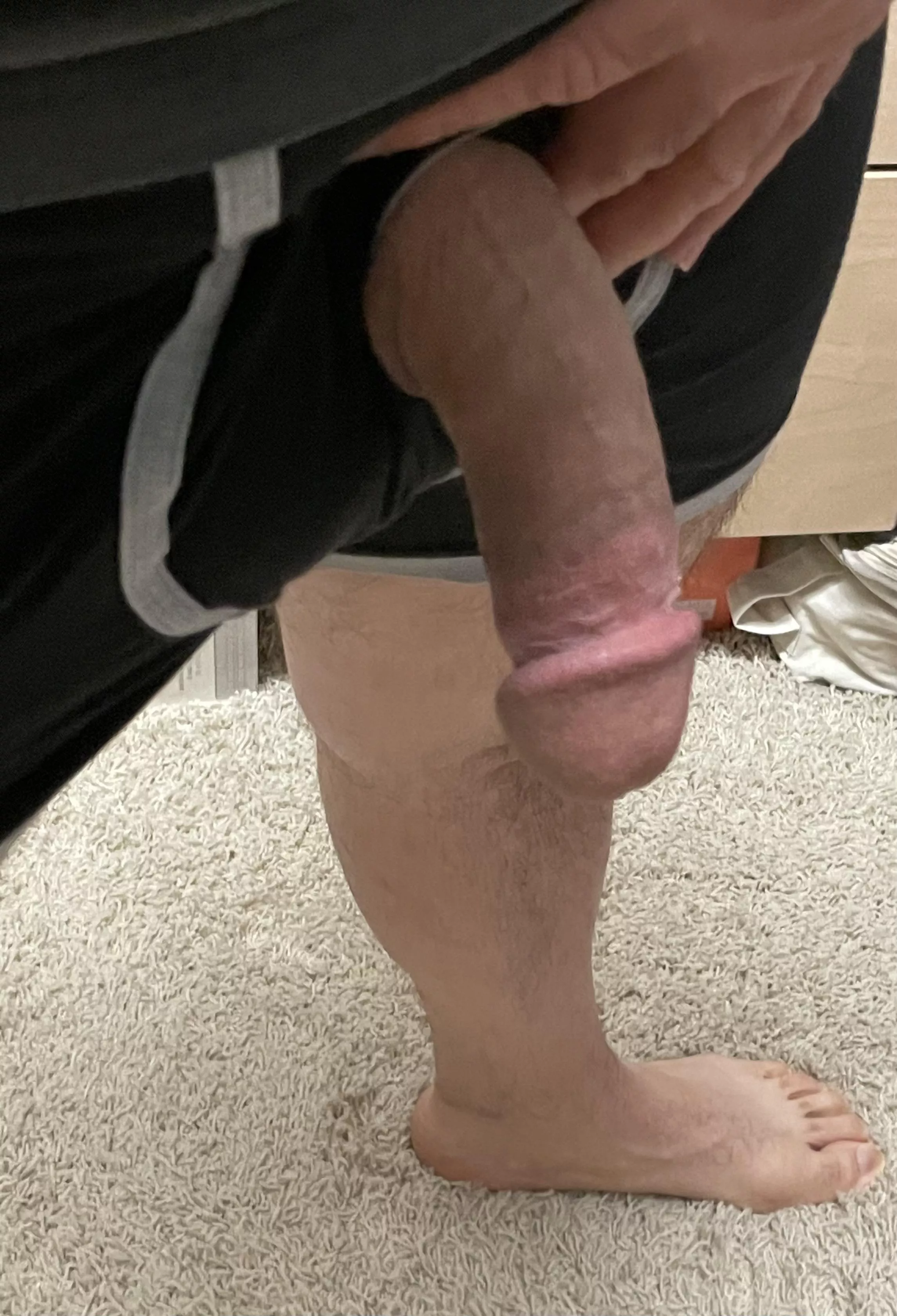 Wrap your lips around my cock and make it hard. posted by JohnCa79