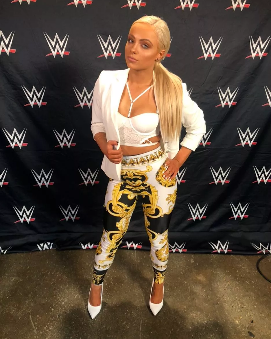 WWE wrestler Liv Morgan posted by trimox710