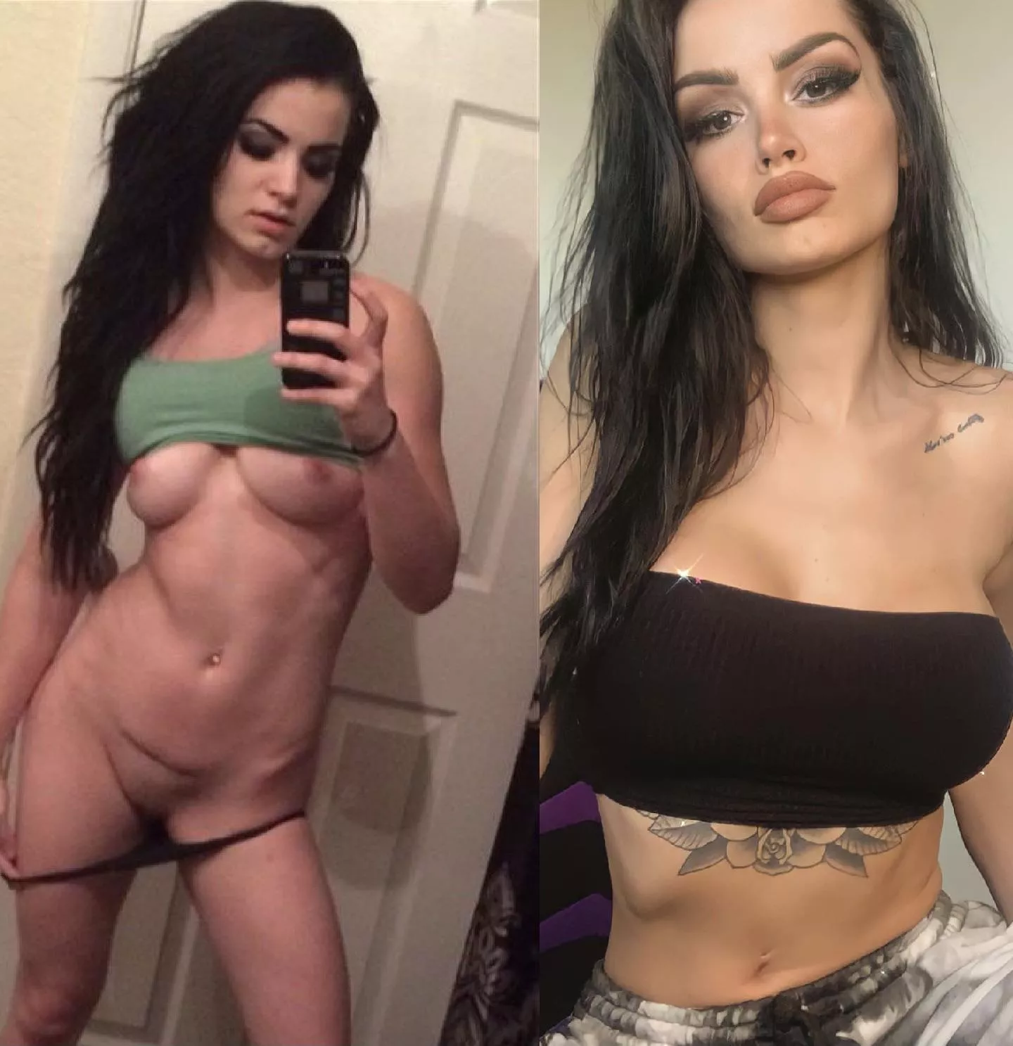 WWE’s Paige: from tight bodied teen to plastic bimbo slut posted by throwawayacct459