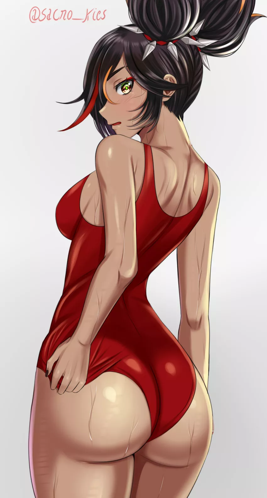 Xinyan's Competition Swimsuit (sacro kies) [Genshin Impact] posted by Written_up_for_125