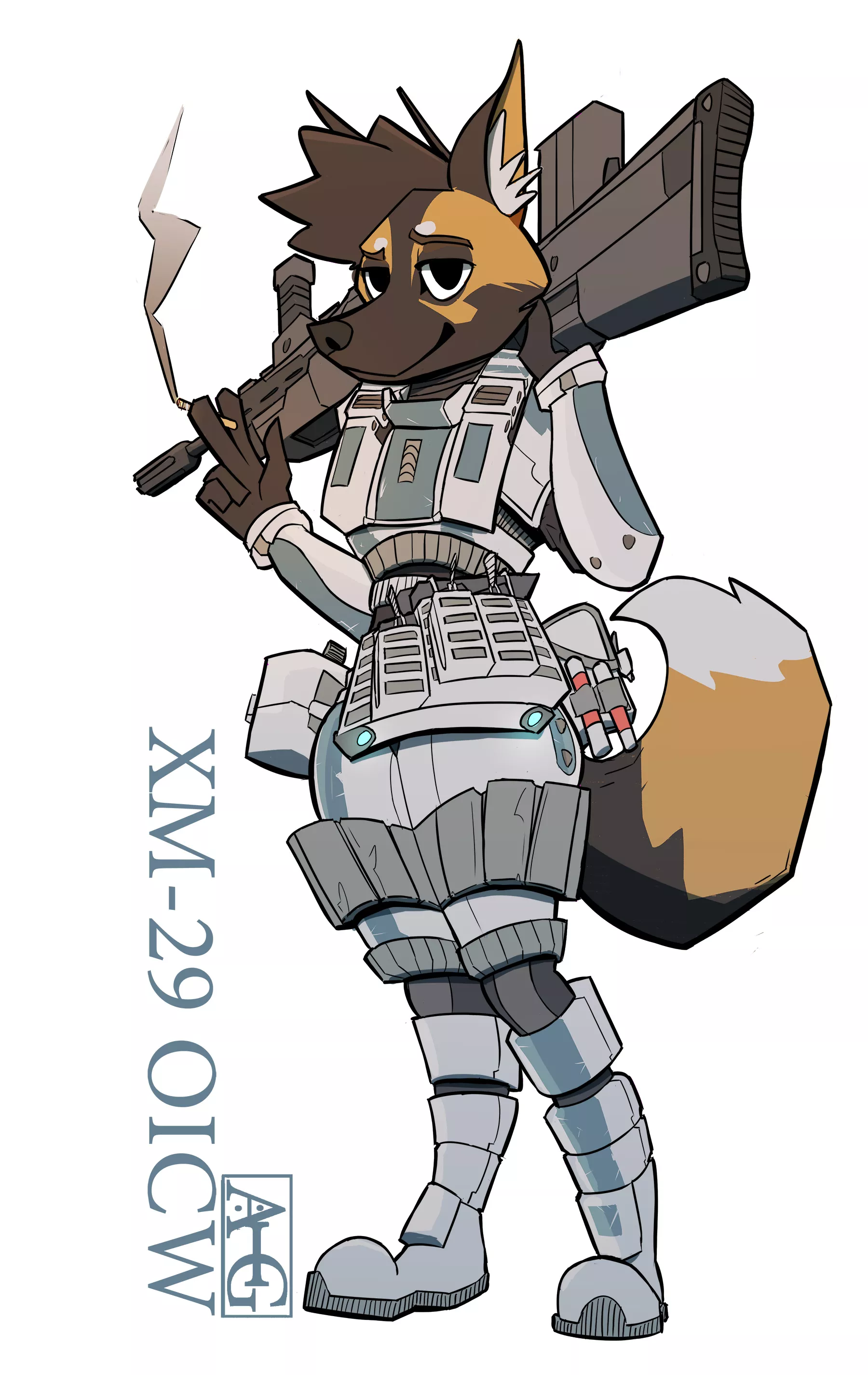 XM-29 (by me) posted by alphaiguessartist2