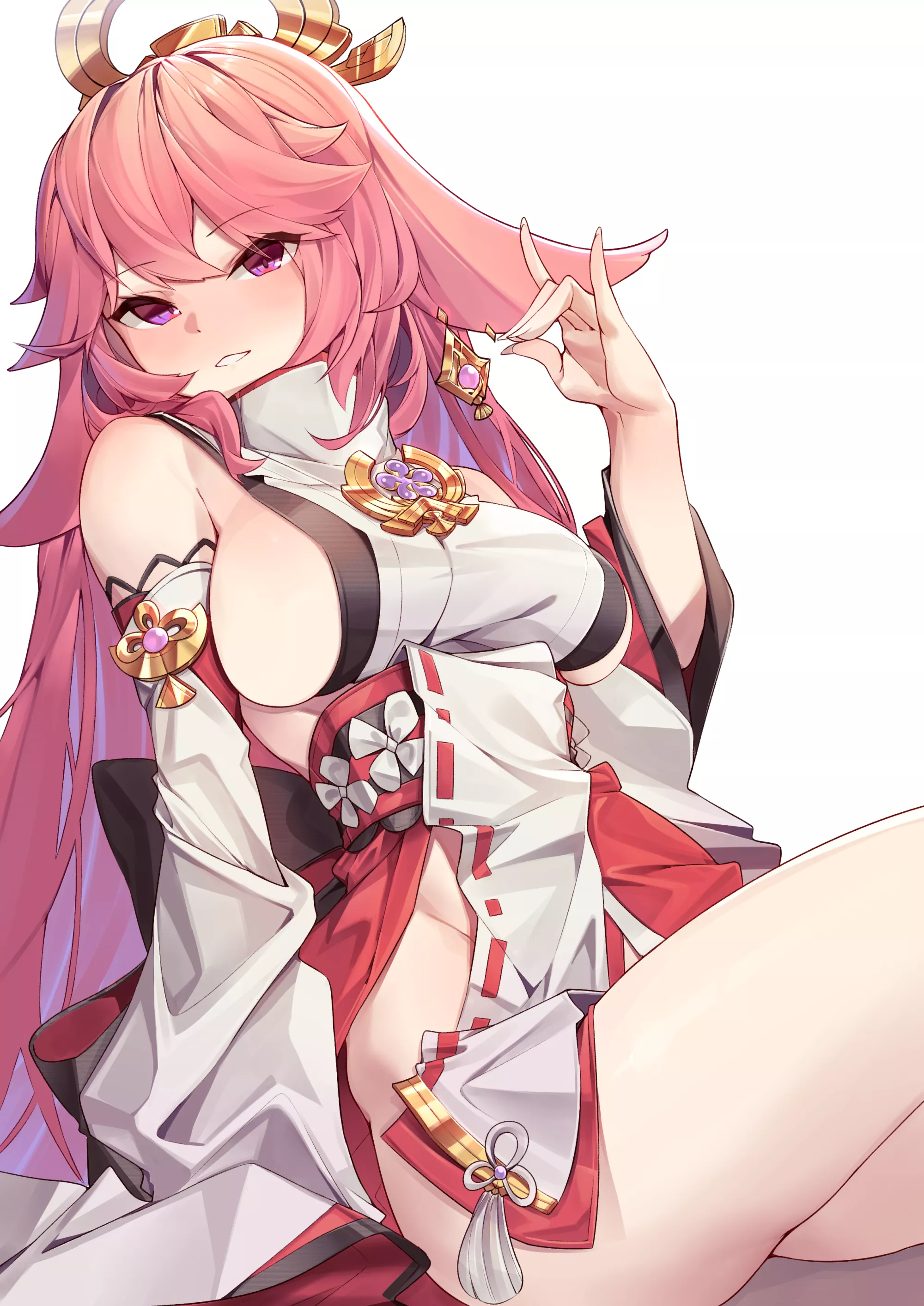 Yae Miko [Genshin Impact] posted by _chirp_