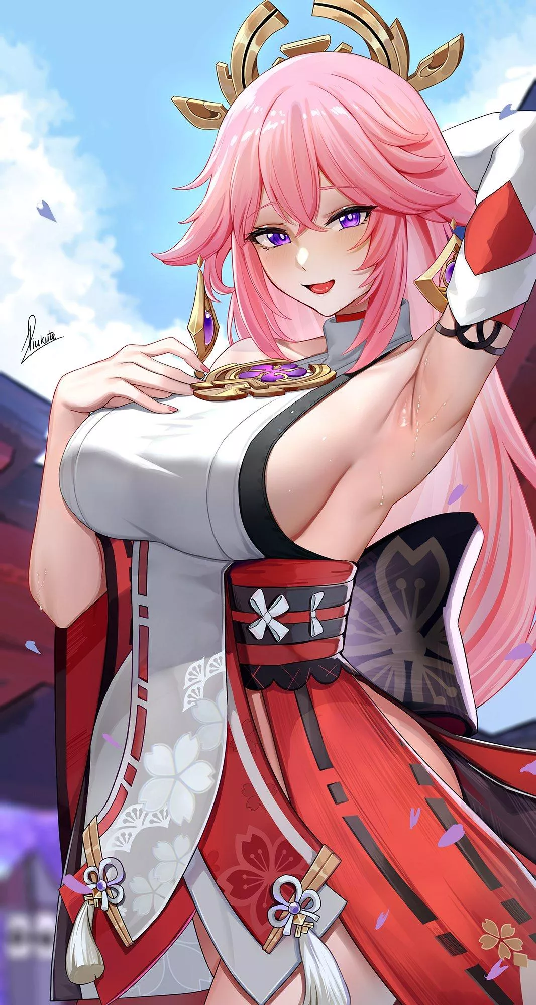 Yae Miko [Genshin Impact] posted by xSaviour_N