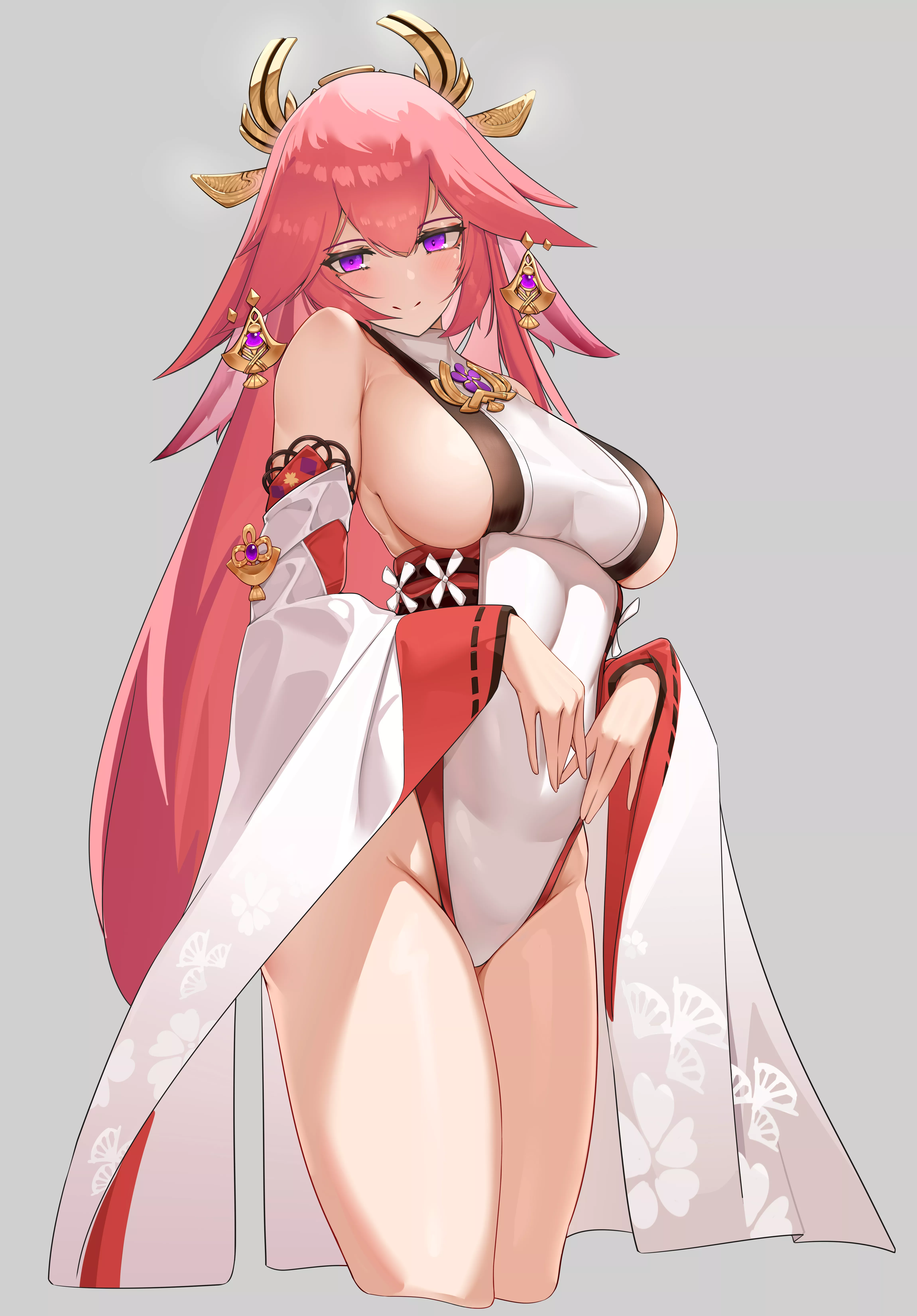 Yae Miko[Genshin Impact] posted by _chirp_