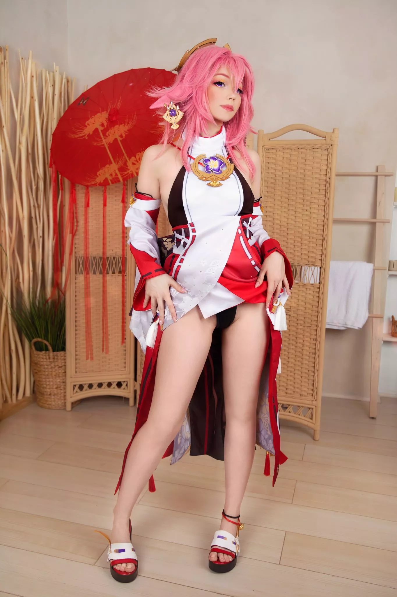 Yaemiko from Genshin Impact by Caticornplay posted by aviara_detra