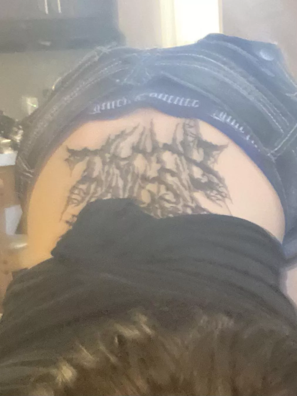 y’all like my tattoo? 😋 posted by connectblade