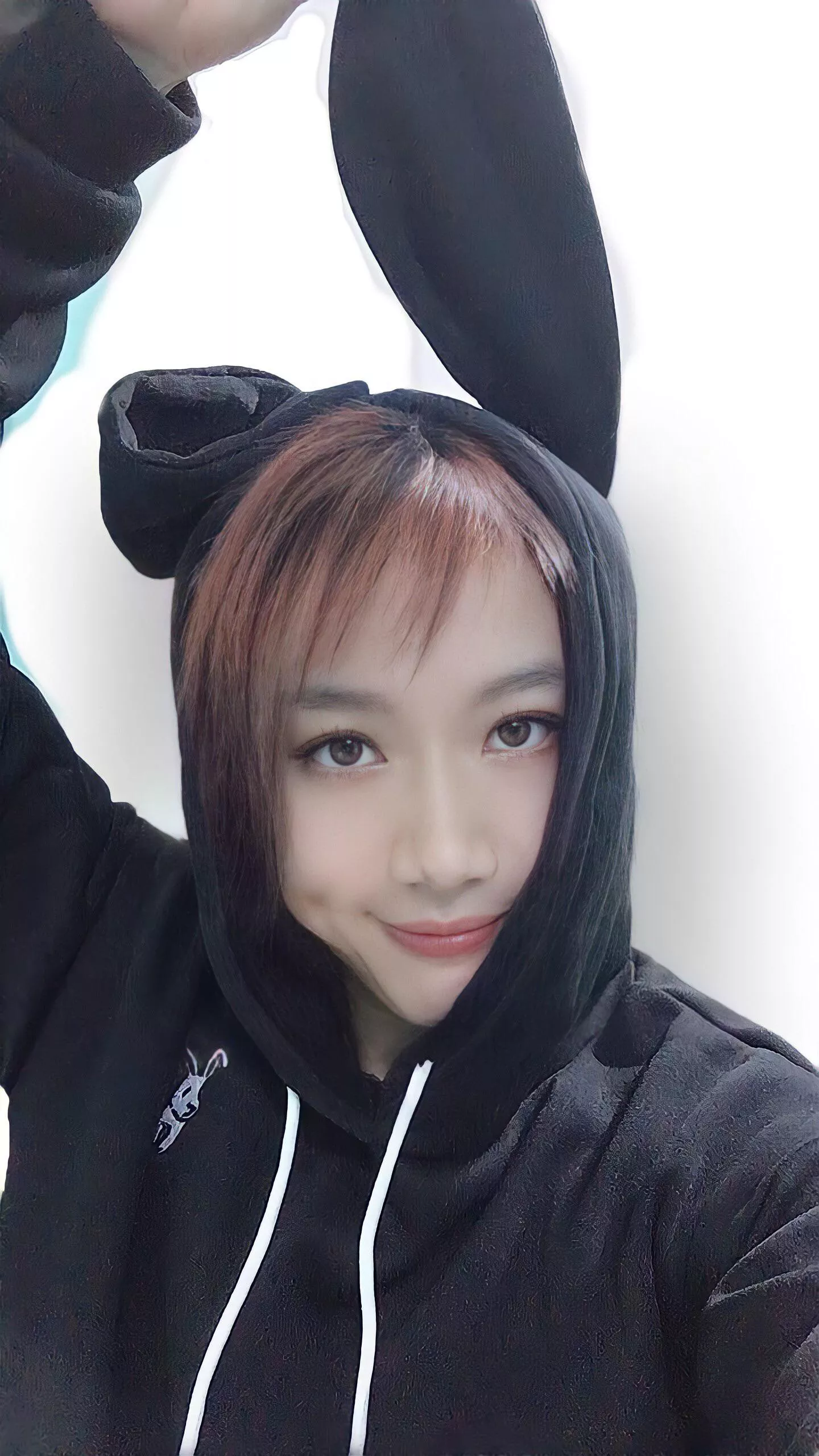 Yea, bunny ear hoodie 🐰 posted by xtubesaya