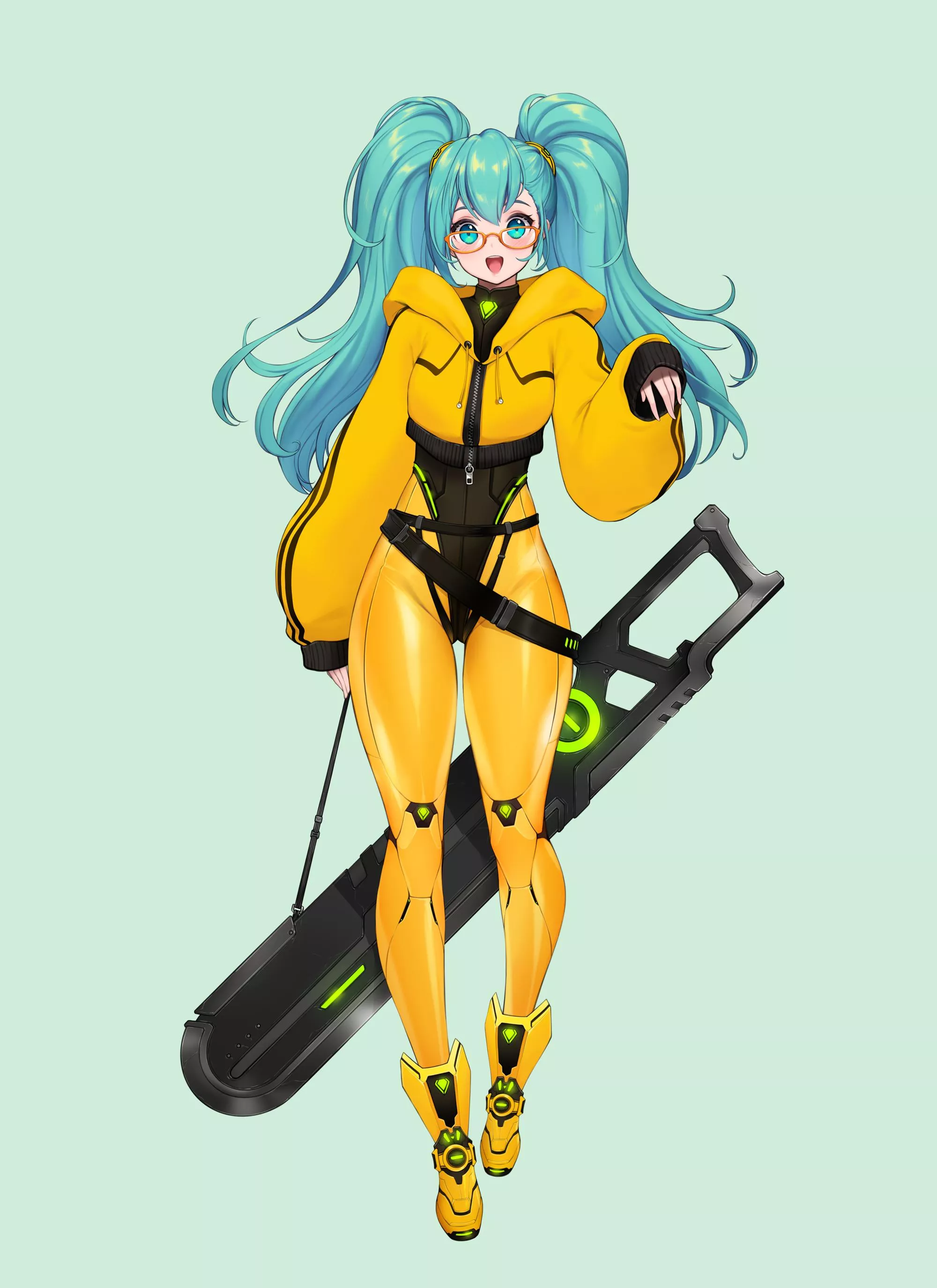 Yellow Cybersuit posted by CheetahSperm18