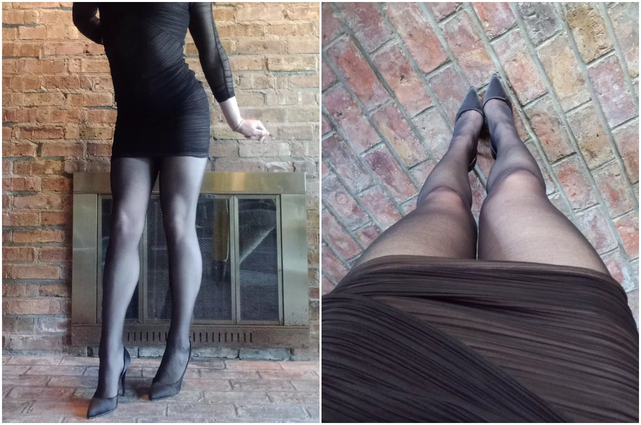 Yesterday's party dress with my POV posted by midwest1833