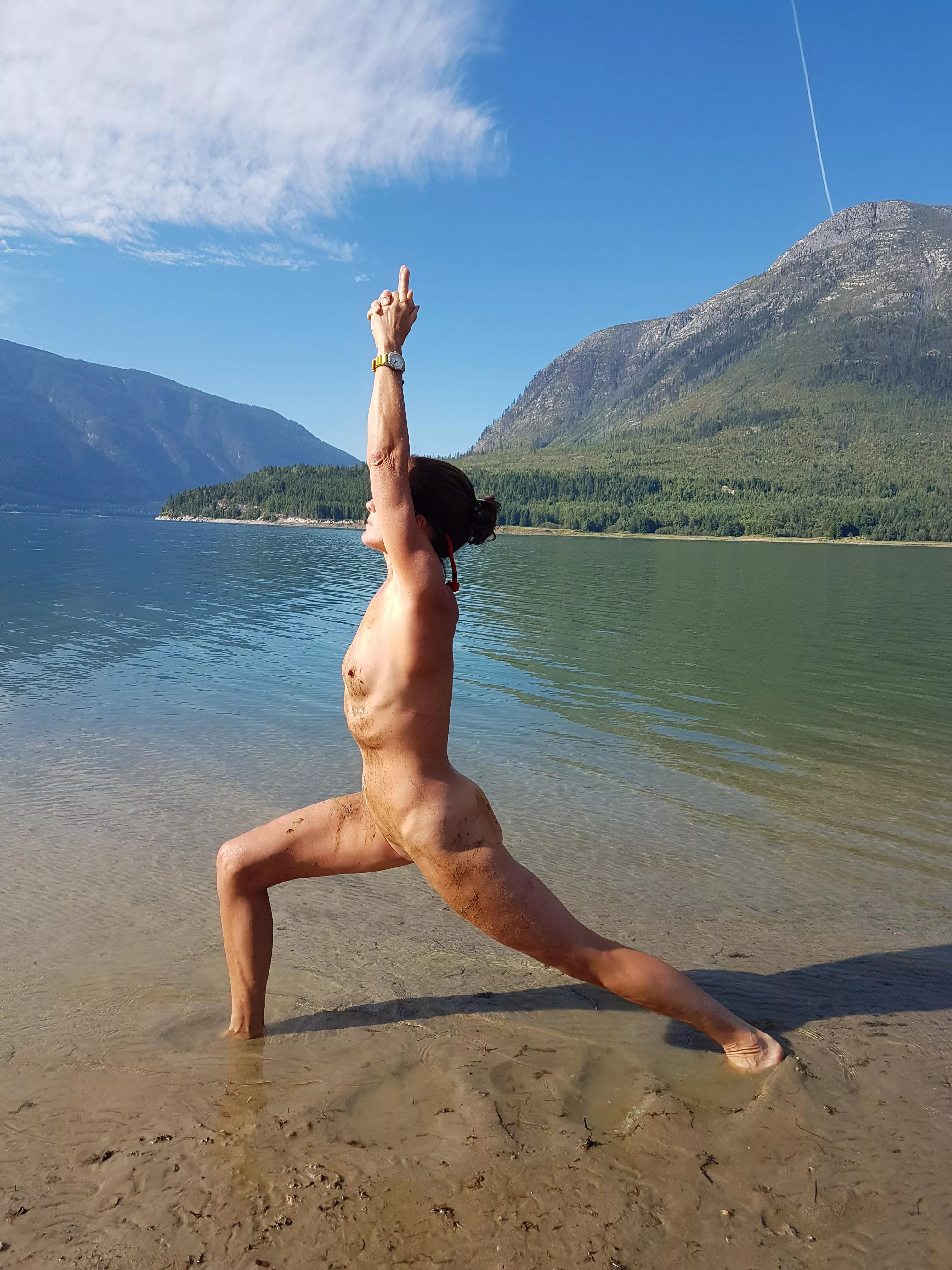 yoga by the lake posted by sheswitmeHOT