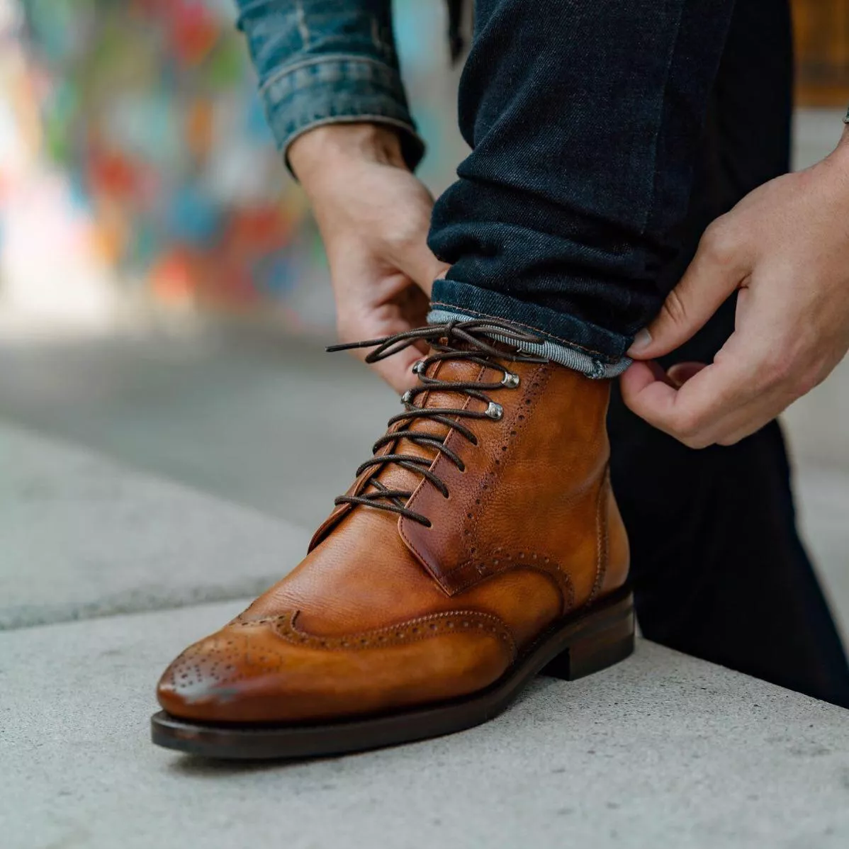 York Boot in Cognac 🔥 posted by GinanniShoes