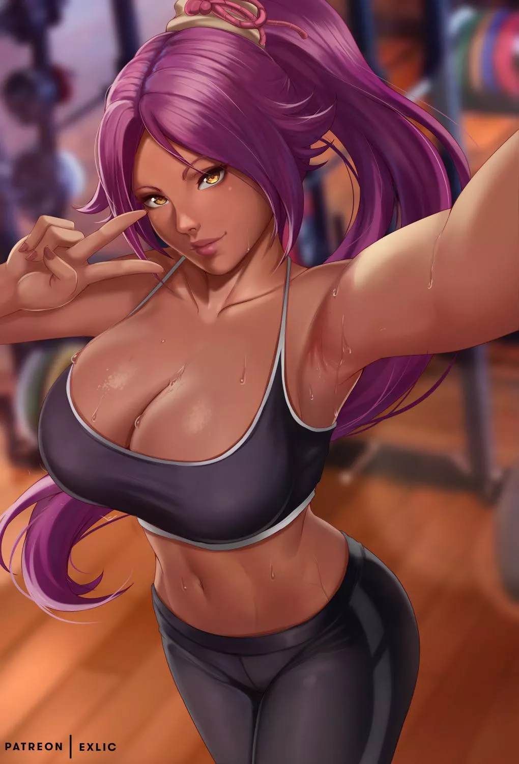 Yoruichi posted by Natsu_1000