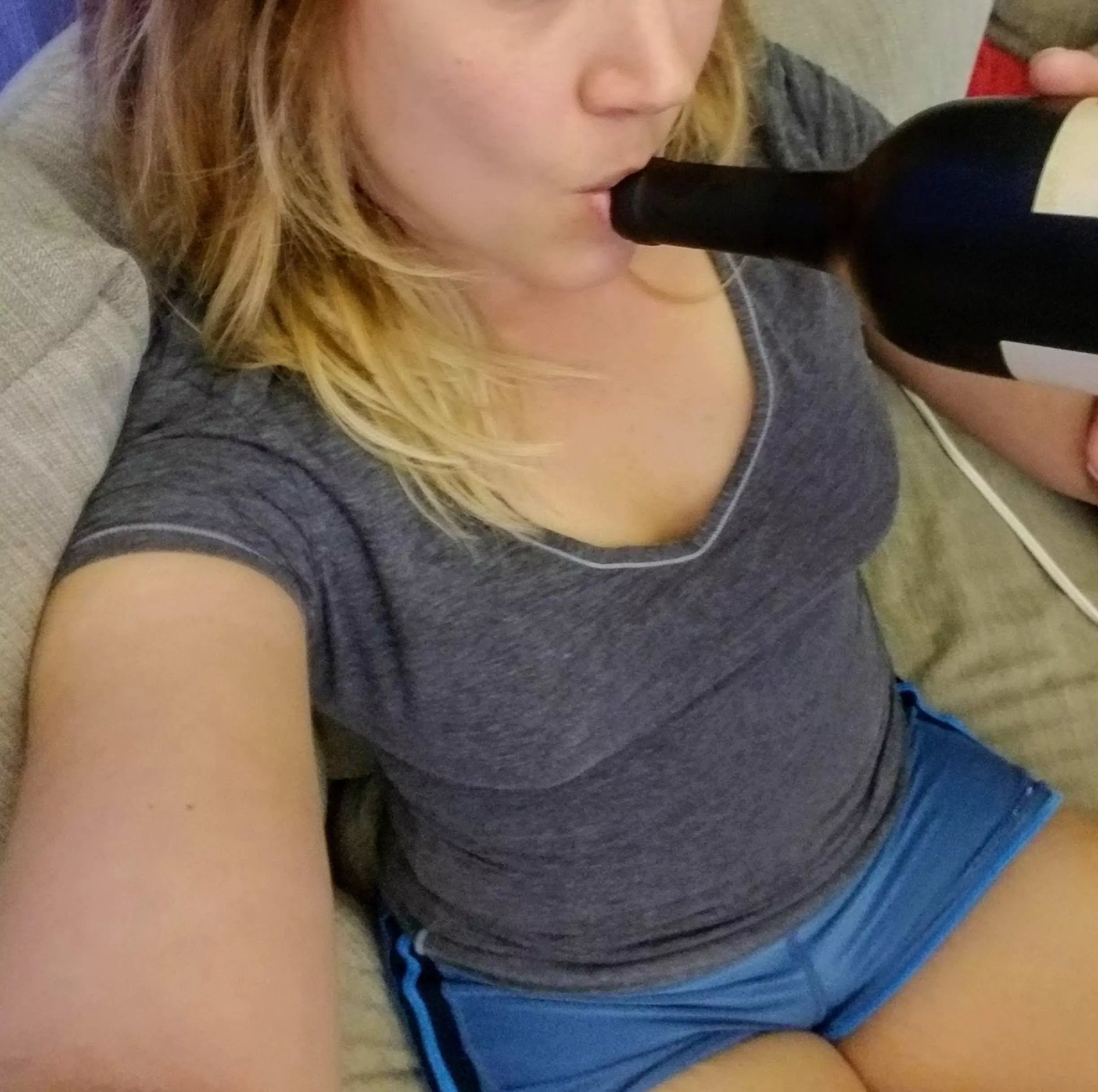 You guys want to see a selfies my wife took sucking my bf big cock? posted by GreyC7