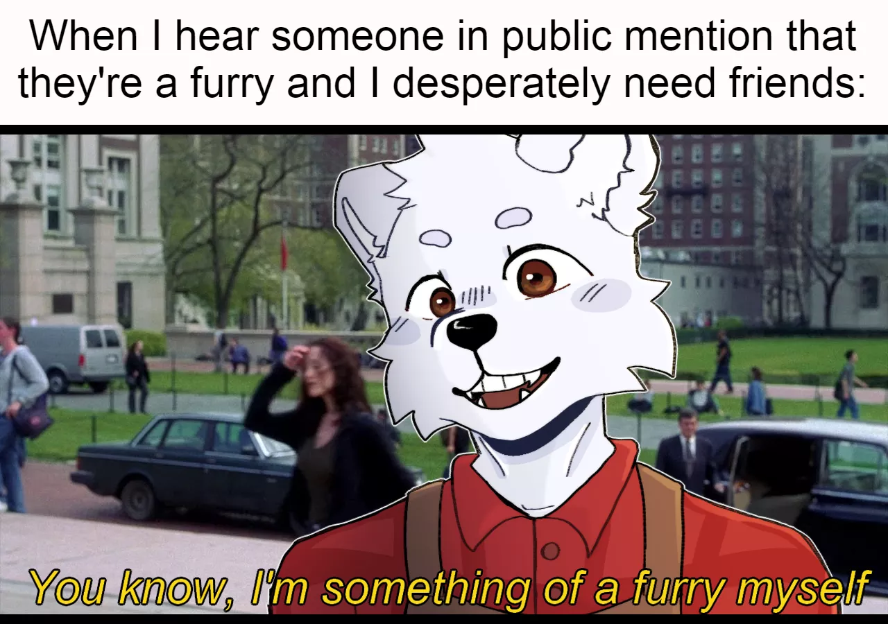 You know, I'm something of a furry myself - by dionnn_ on Fiverr for me posted by IAmBarnabyBear