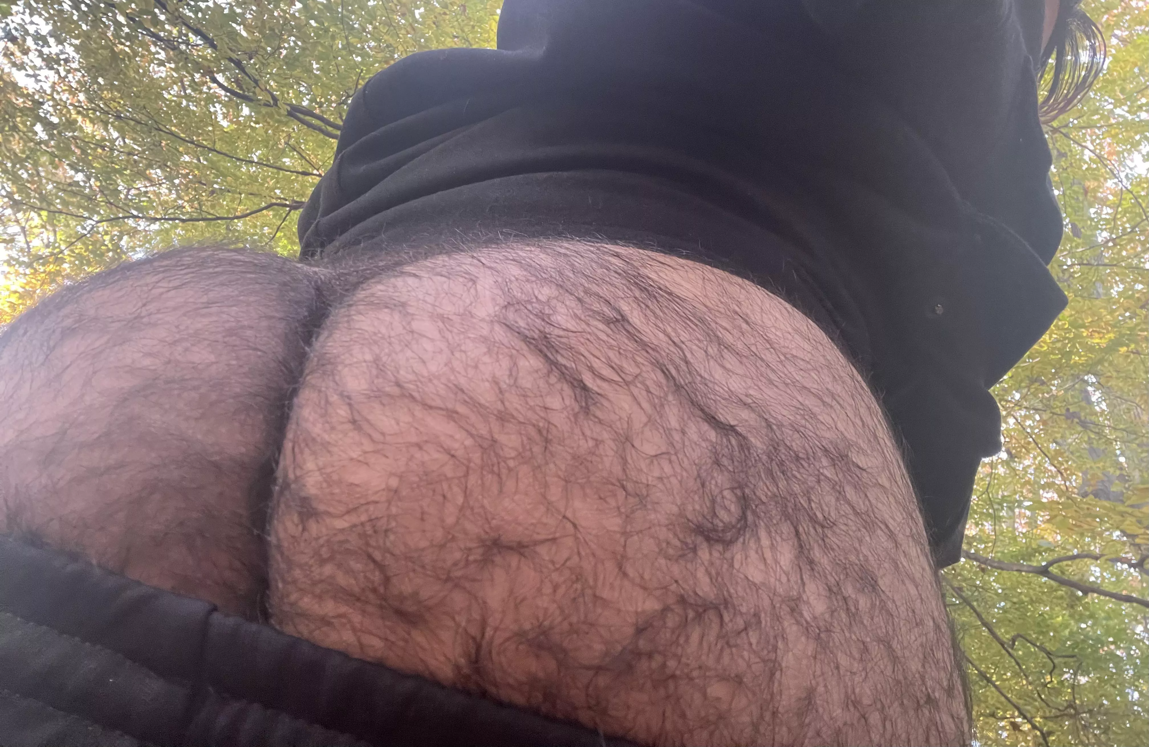 You see this outside…what do you do? 😏 posted by thehairygay1