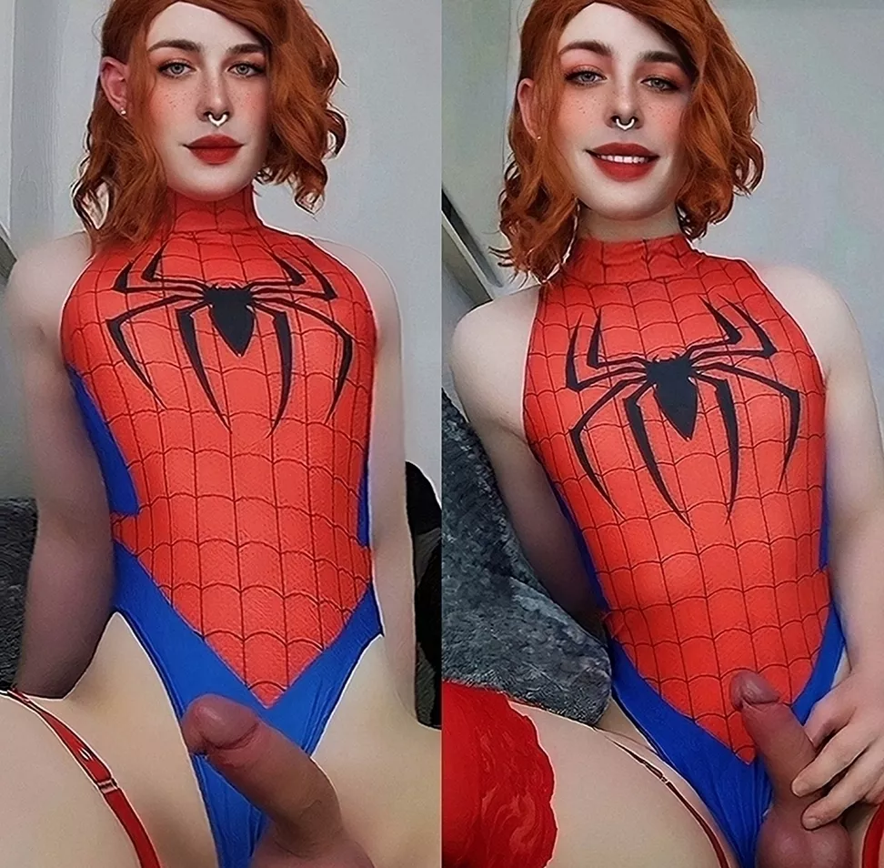 Your friendly neighborhood Spider-boi needs some help with his web shooter!🕸️❤️ posted by RileyBabyBoi