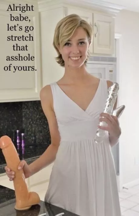 Your girlfriend said that she wanted to try anal and you got really excited. But you were quite surprised when you got home from work and she was waiting for you with several dildos… posted by lalamg1