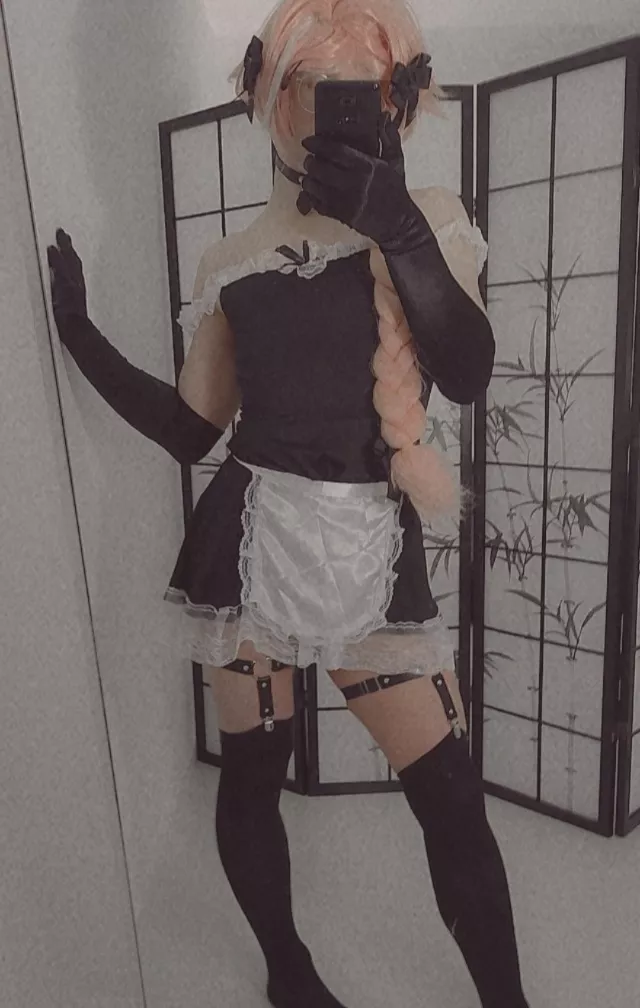 Your Maid is ready to work 😇 posted by g1gauwu