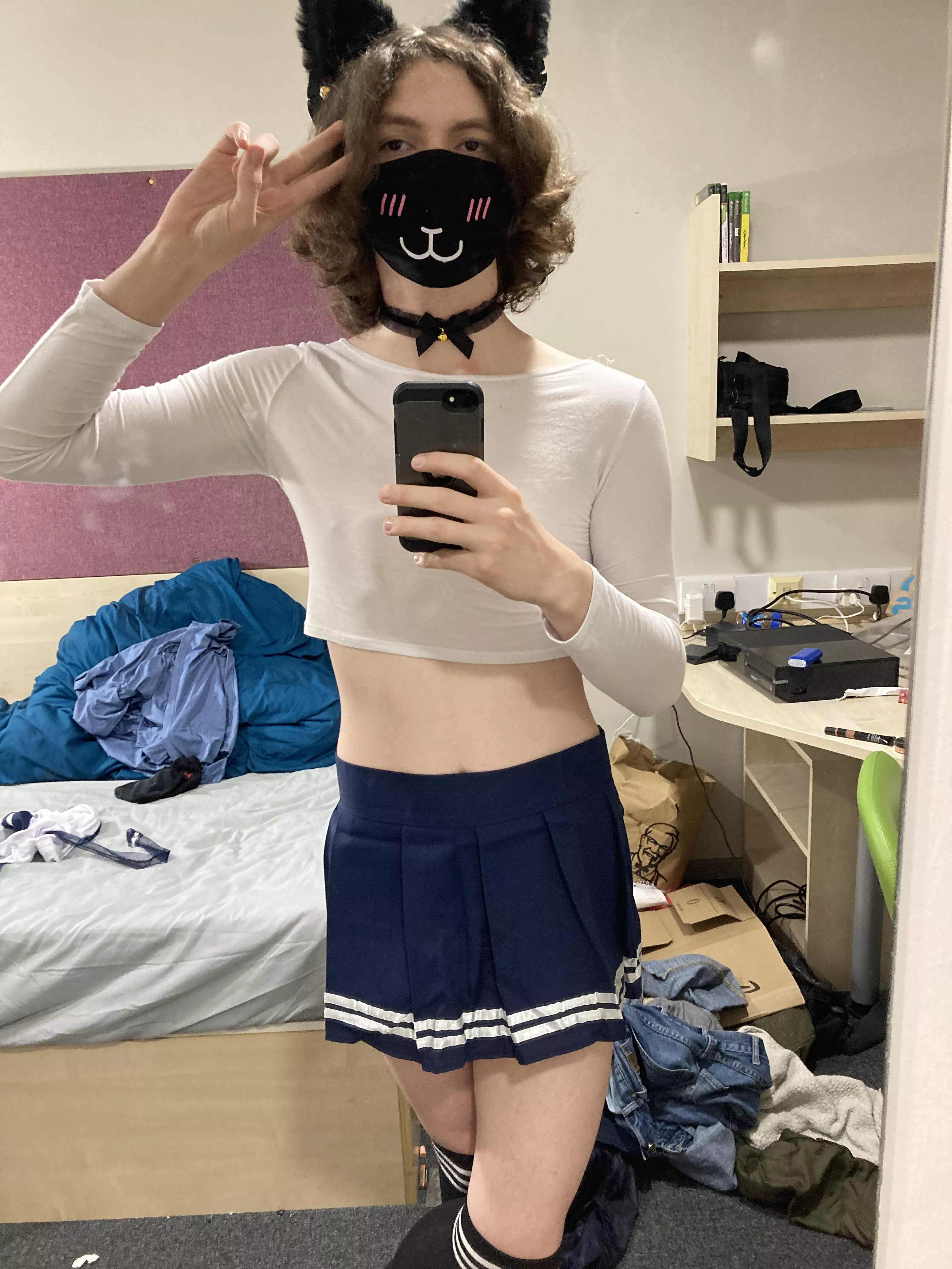 Your new catboy maid arrived, what are you doing first? posted by Competitive_Ad_7985