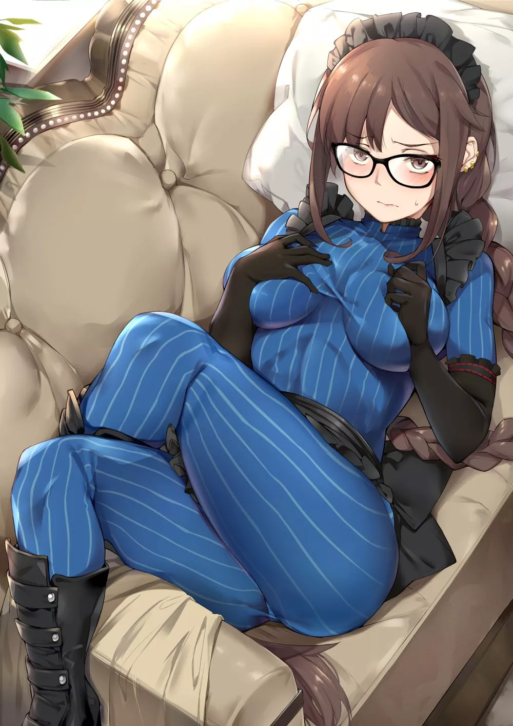 Yu Mei-Ren Finding It Hard To Relax (Naha78) [Fate] posted by sequence_string