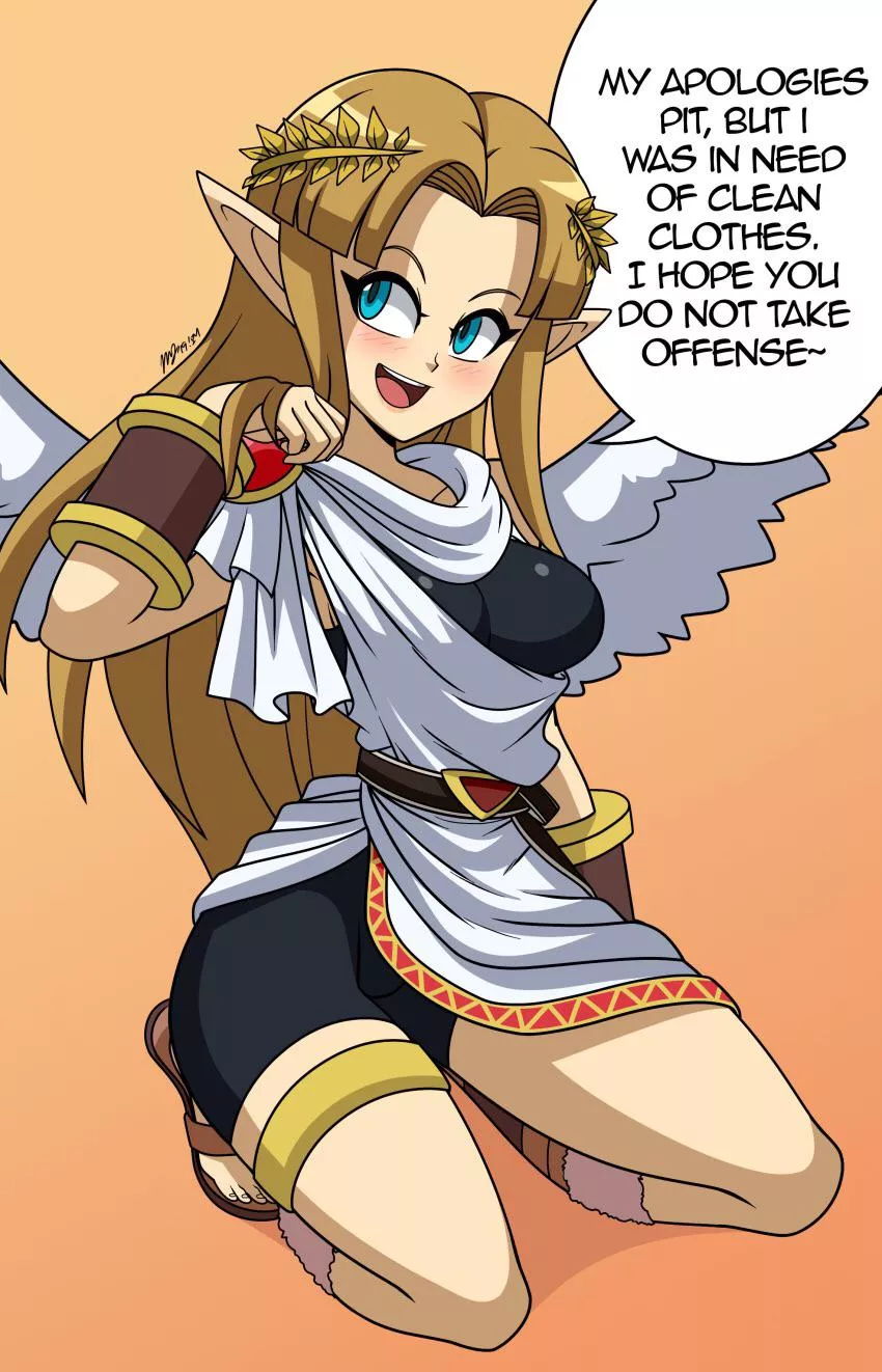 Zelda in Pitâ€™s cloths posted by Pinetreedude69