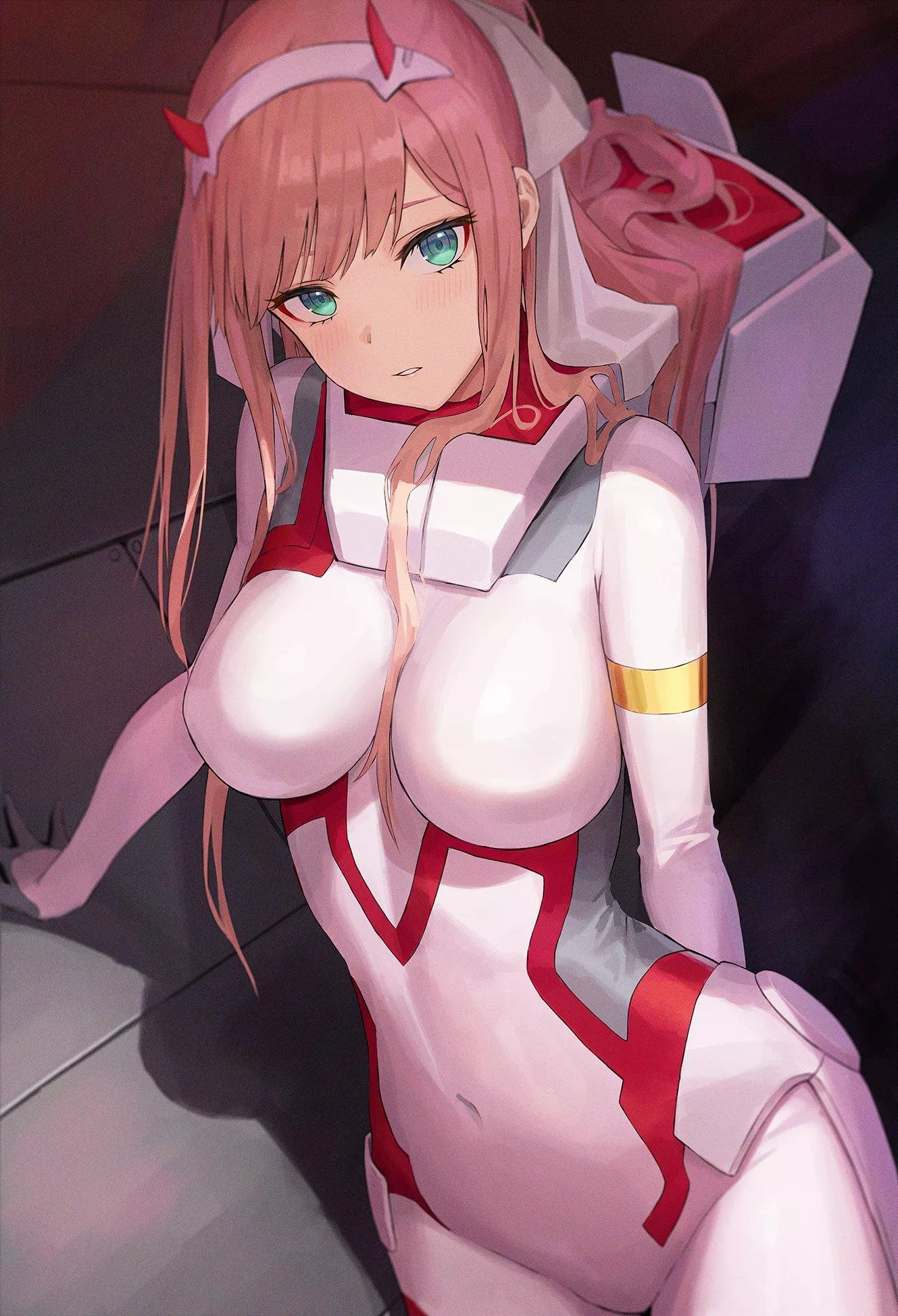 Zero Two (Hamstar) [Darling in the FranXX] posted by the_shadeee_tree