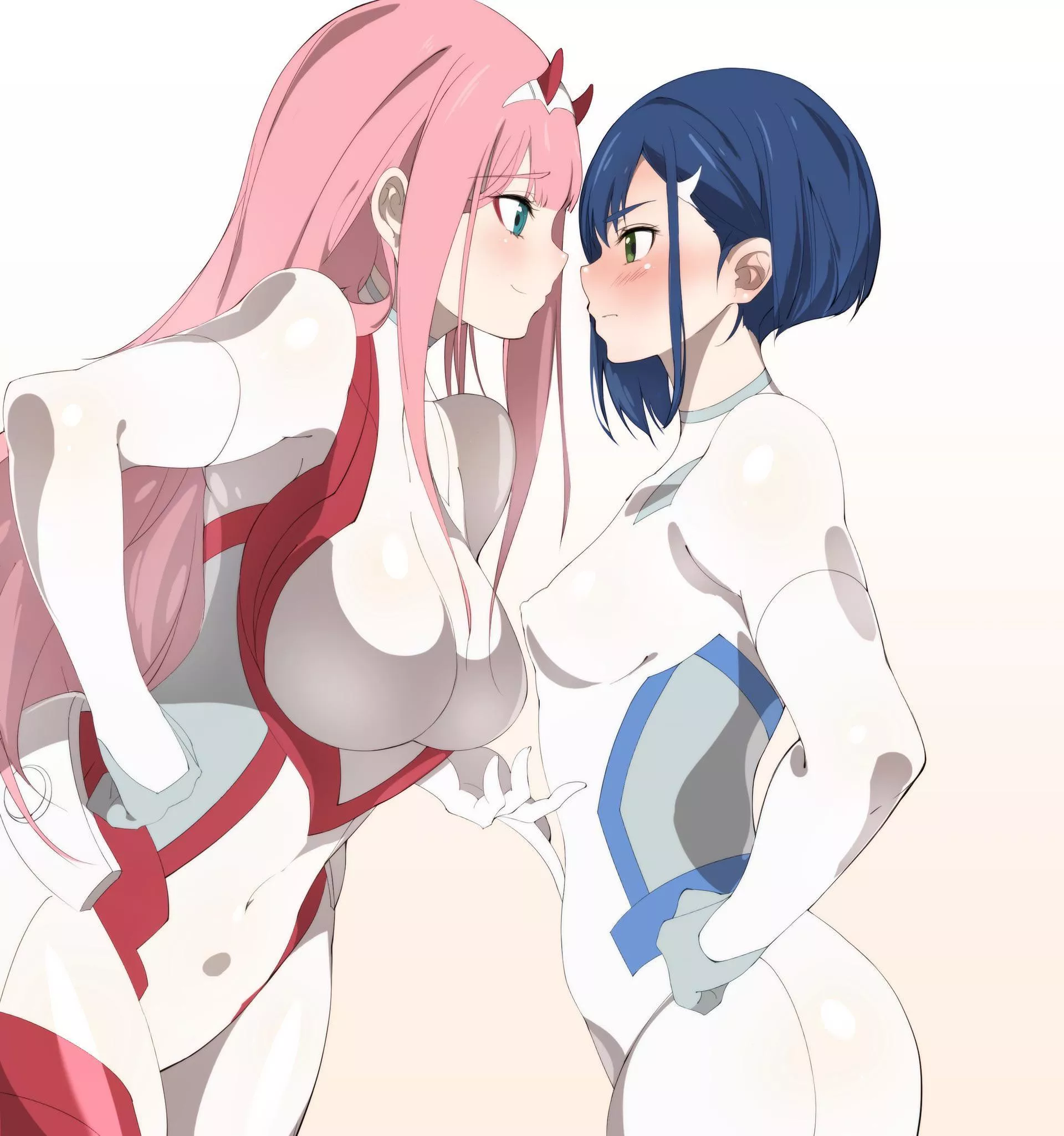 Zero Two x Ichigo posted by Natsu_1000