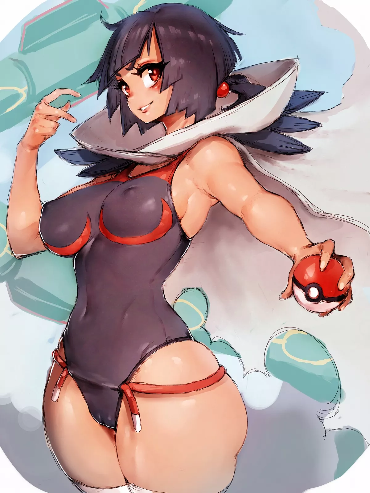 Zinnia (@fumio936) [Pokemon] posted by rulers777