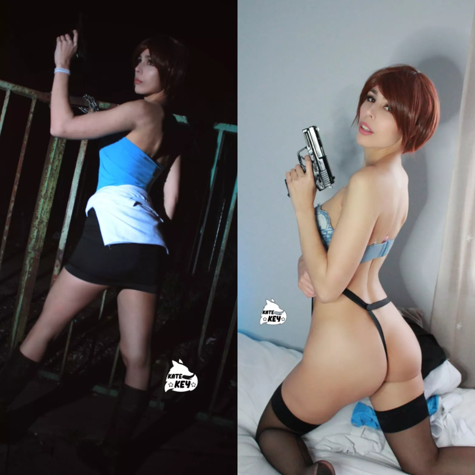 Zombies? Monsters and Zombies?! Jill Valentine has her booty on point all the time! ON//OFF - by Kate Key (self) posted by katekeycosplay