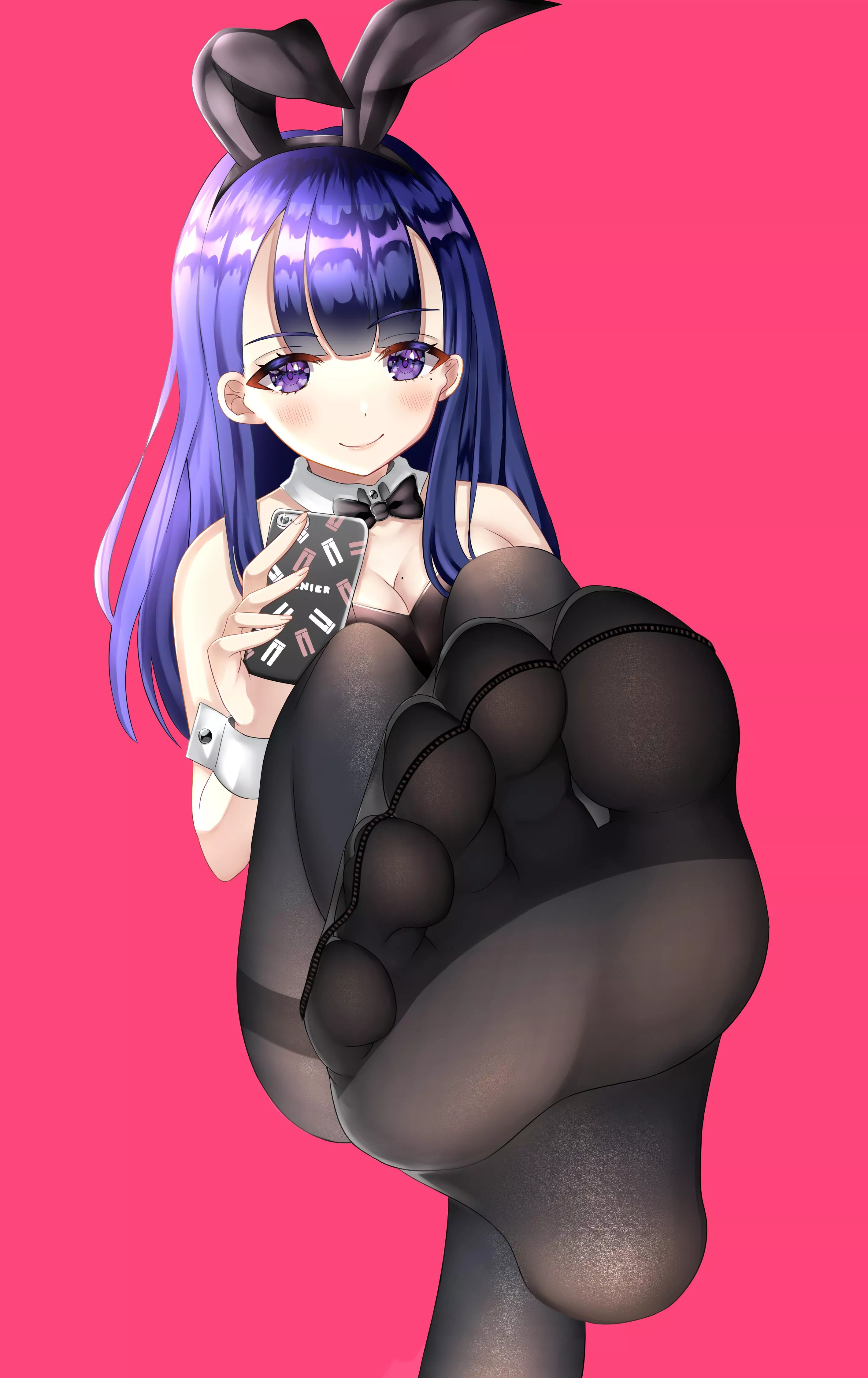 Zoom in and get lost within her cute sole. (Anisia?) [Miru Tights] posted by Call-Me-Mei